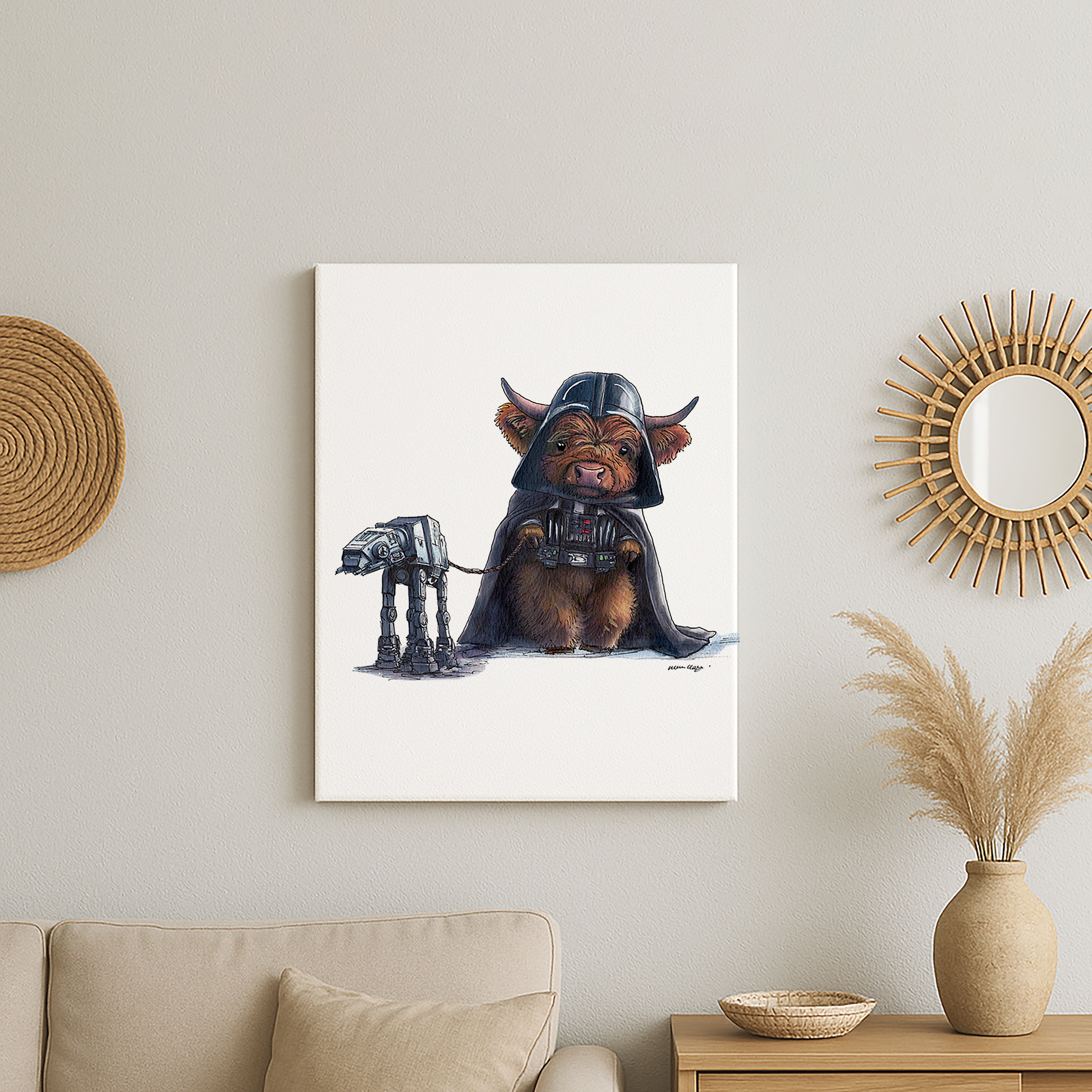 Walkies Canvas