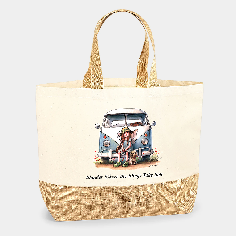 Wander Where the Wings Take You Tote Bag