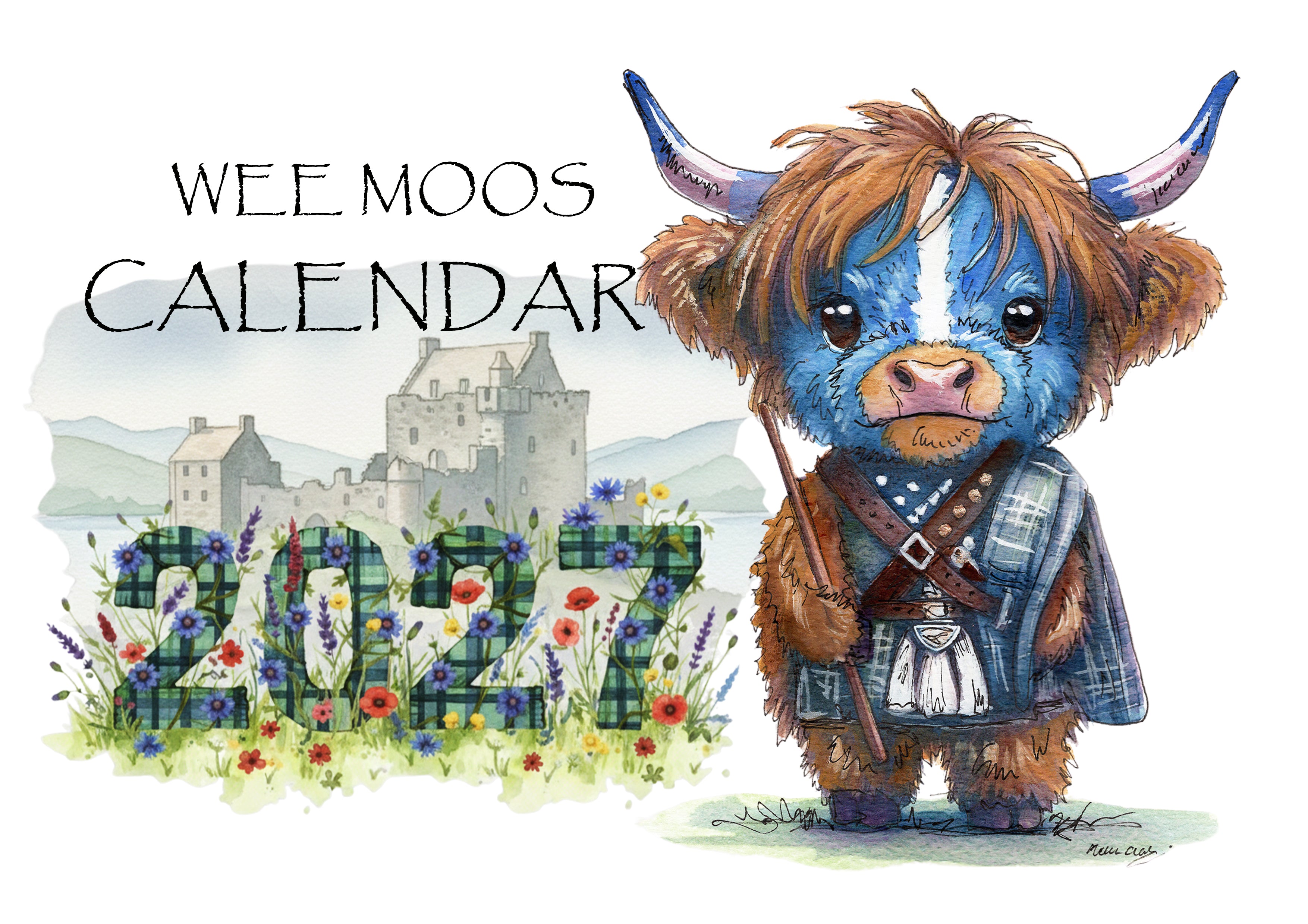 Wee Moos 2027 Calendar Limited Release