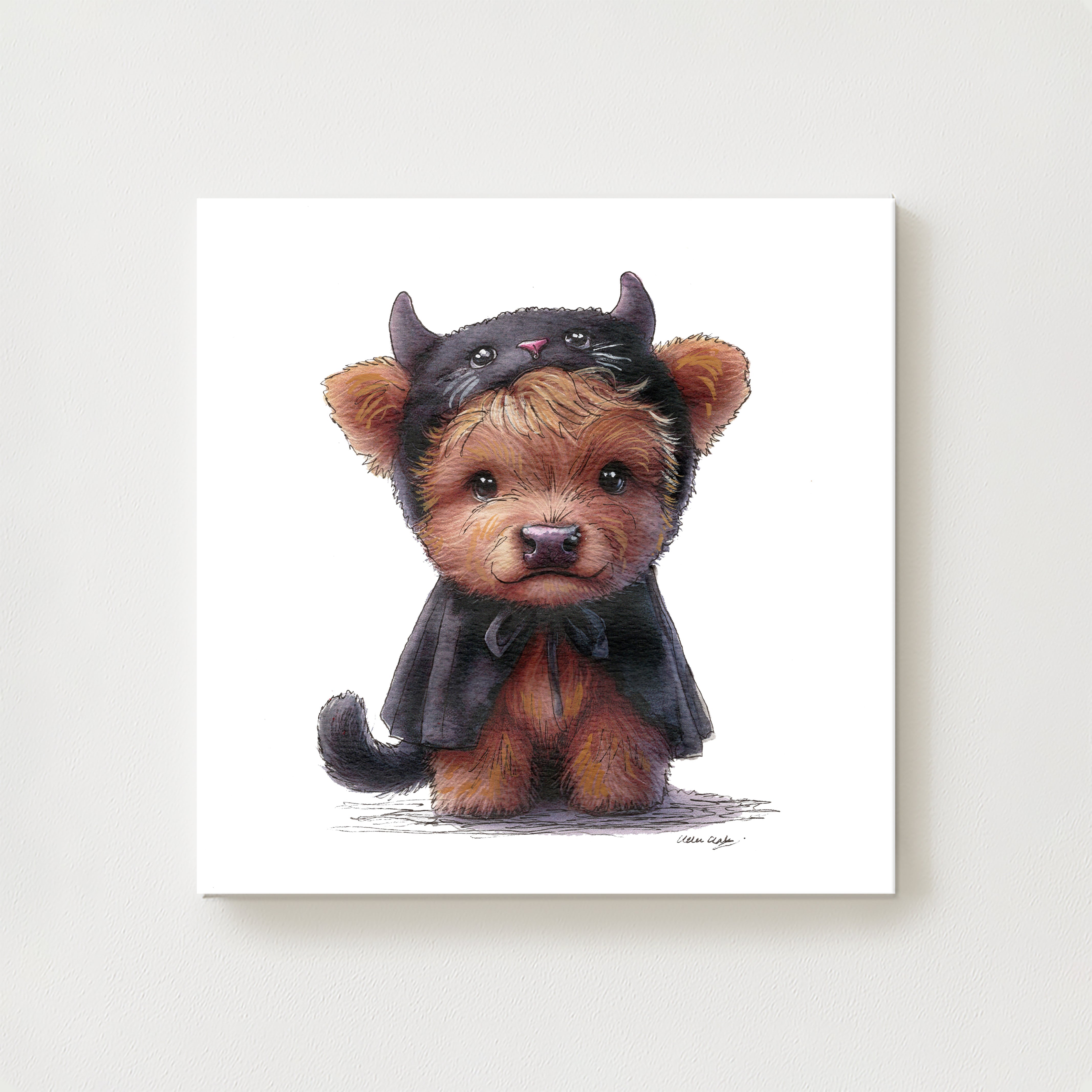 Wee Catmoo Canvas