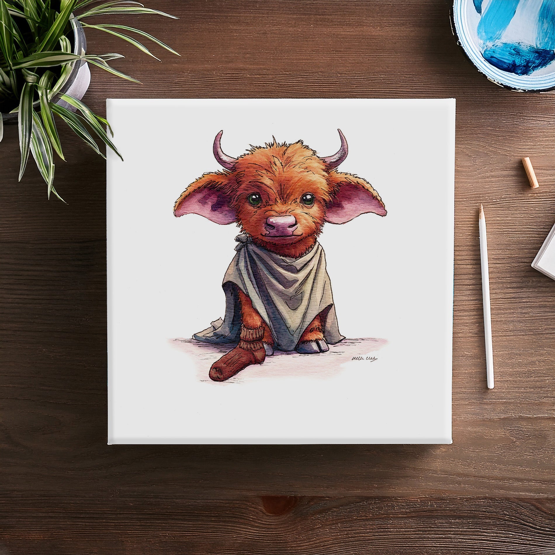 Wee Dobby Canvas