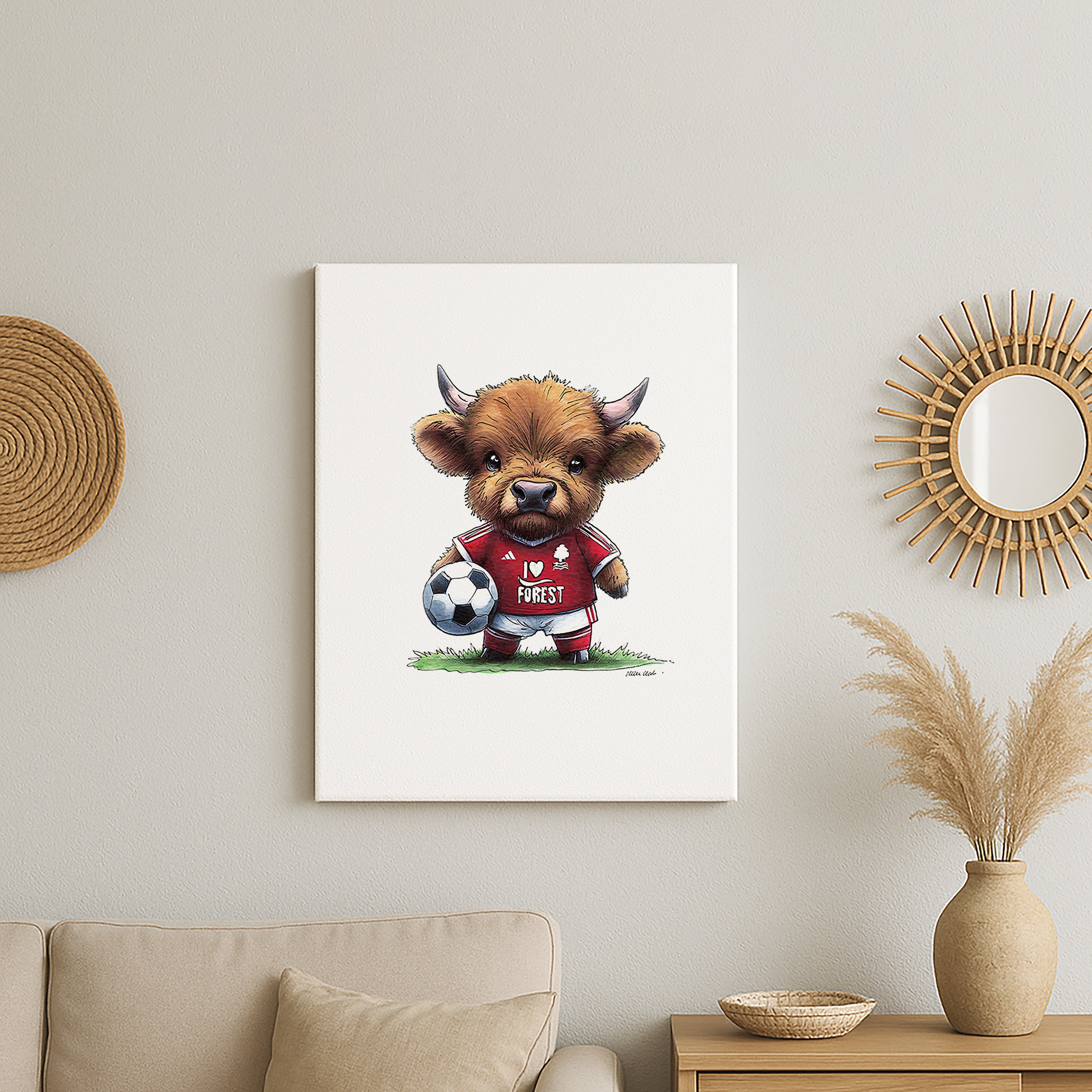 Wee Forest Canvas