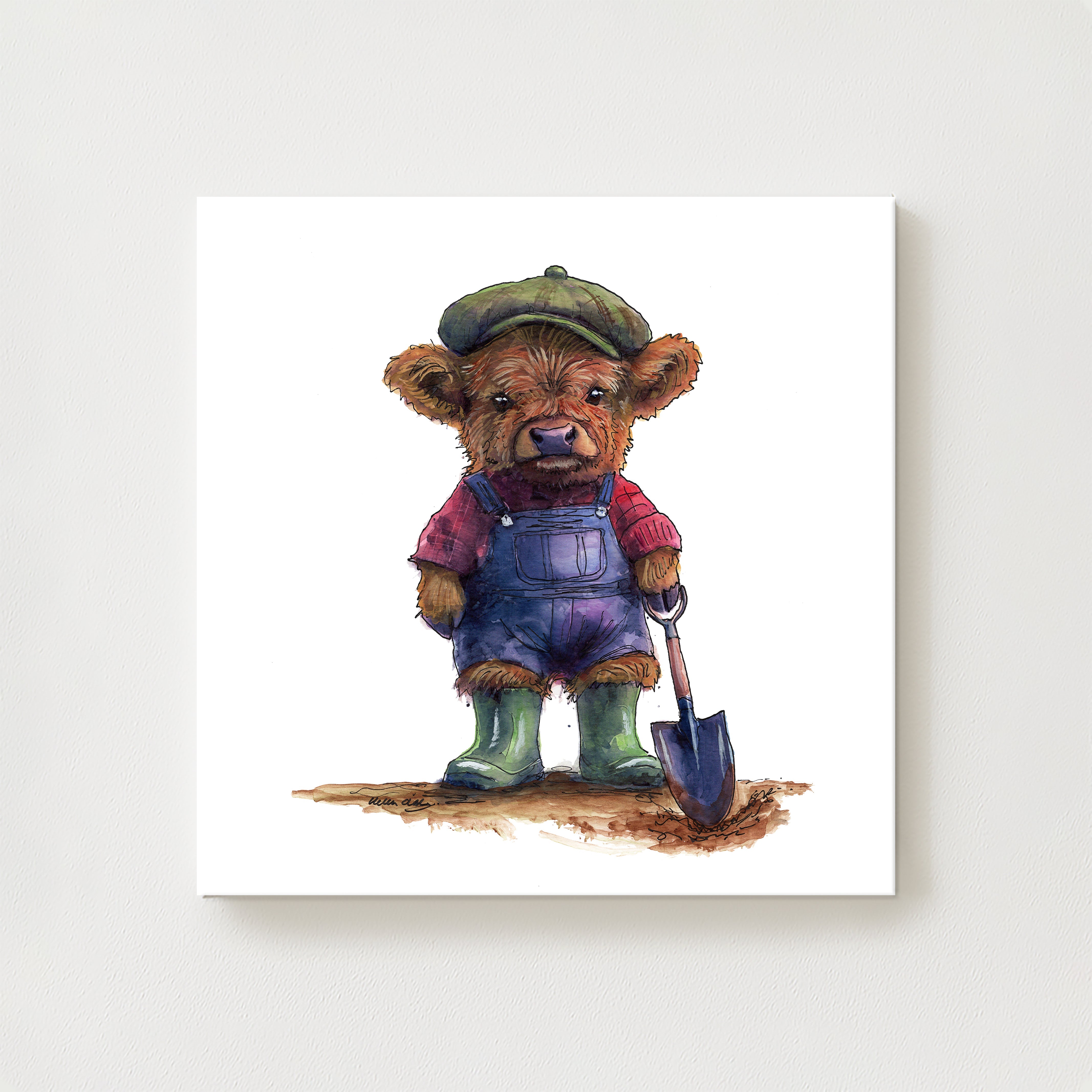 Wee Gardener Canvas