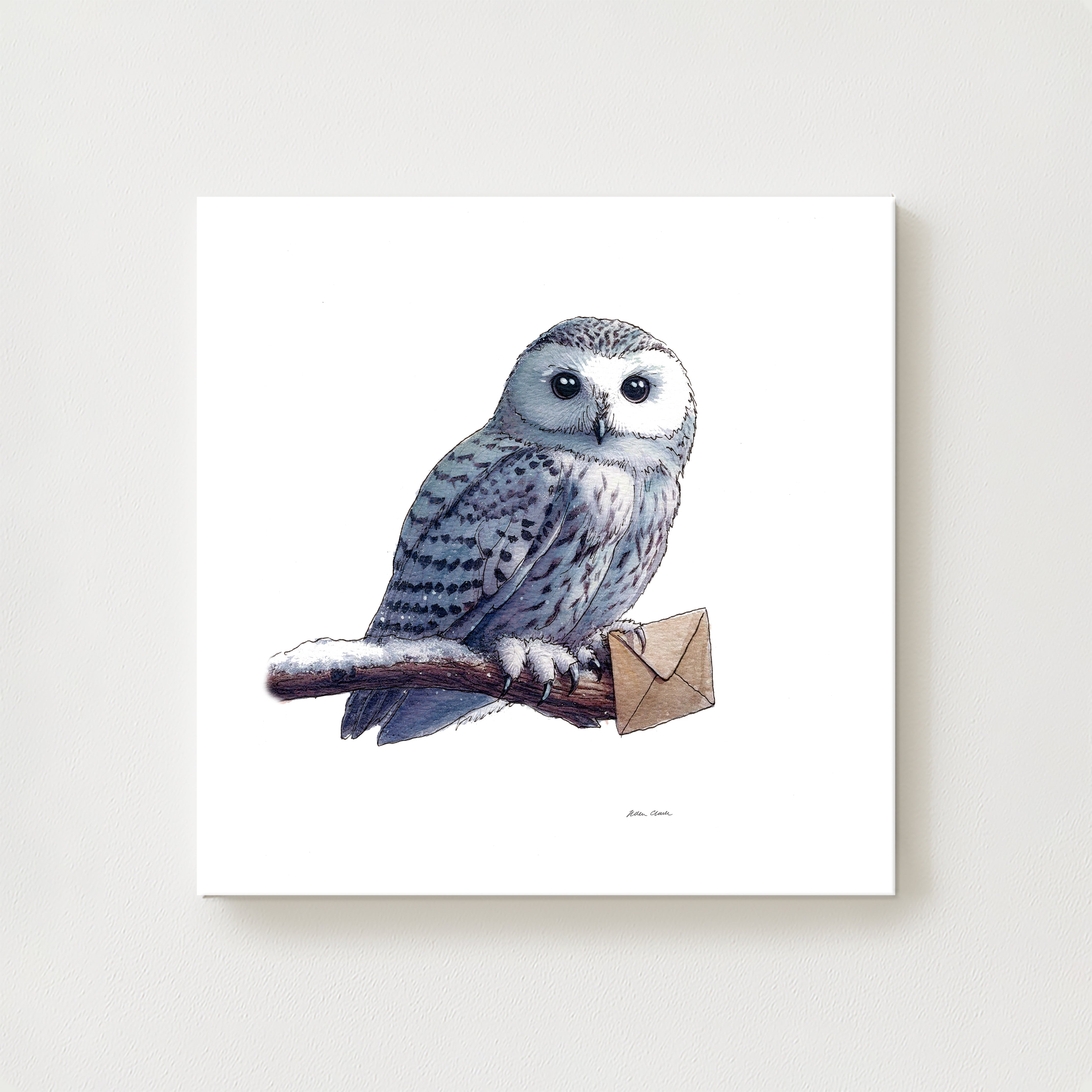 Wee Hedwig Canvas