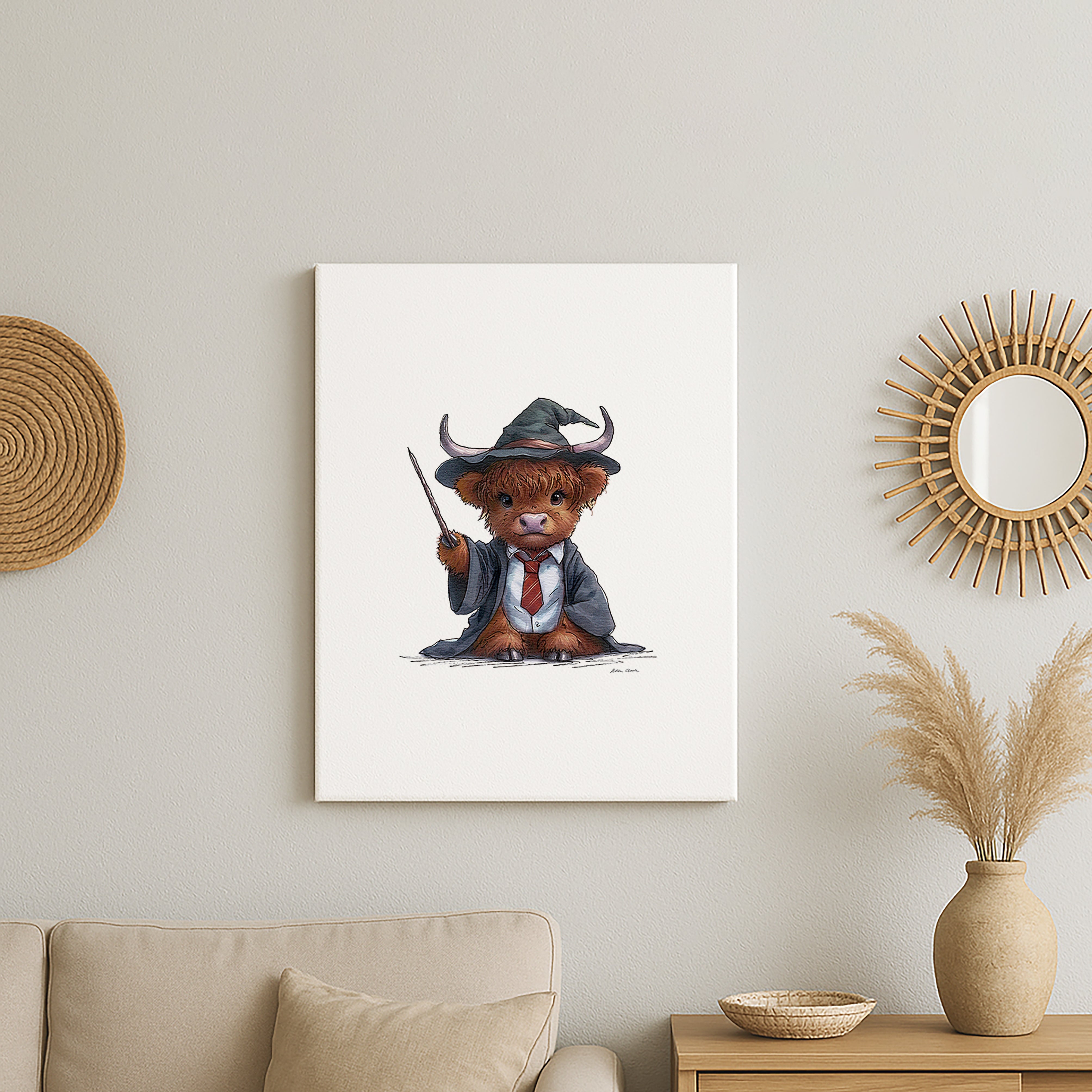 Wee Hermooni Canvas