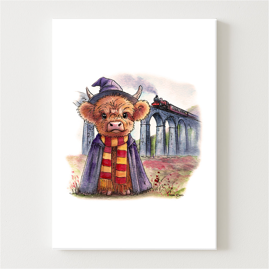 Wee Jacobite Wizard Canvas