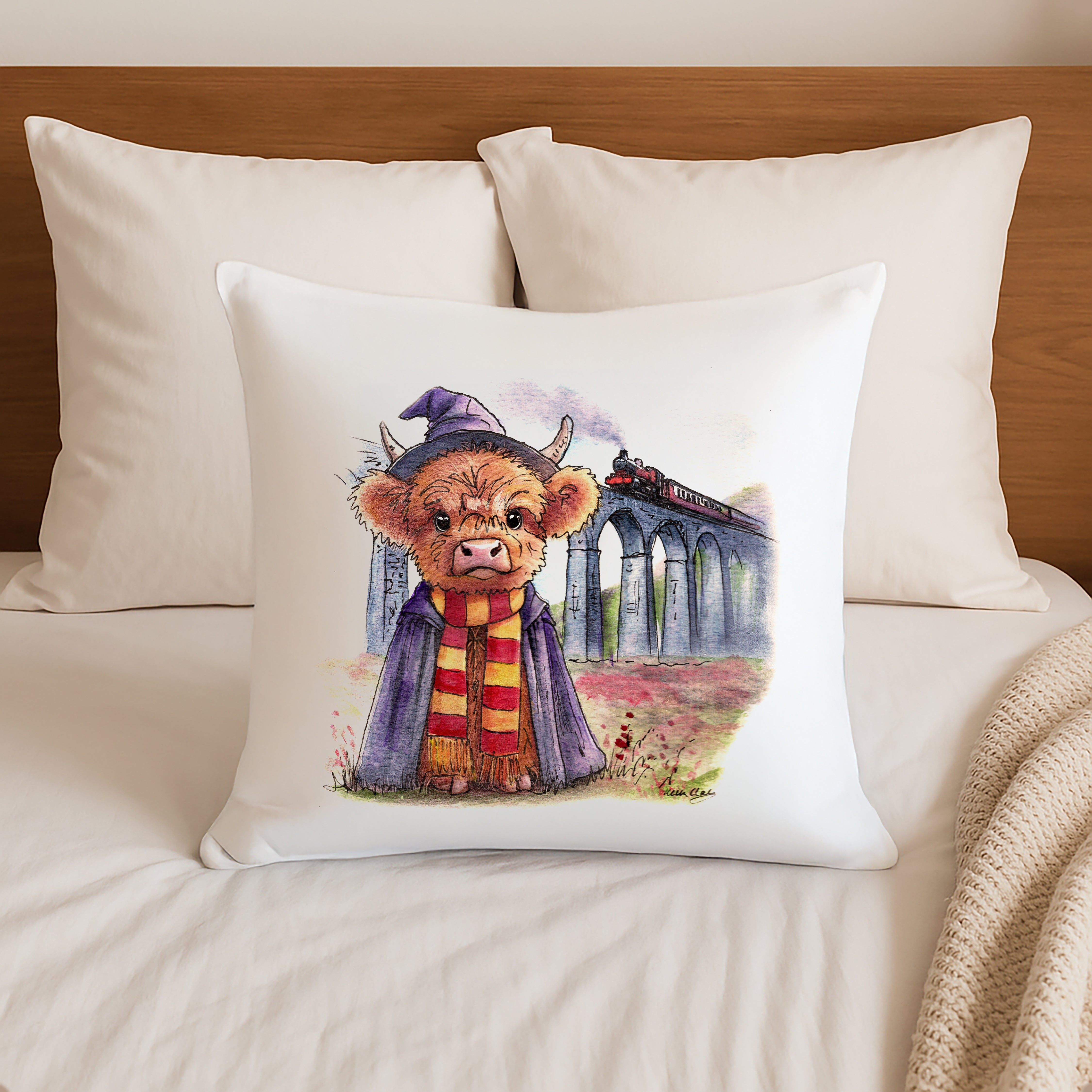 Wee Jacobite Wizard Cushion