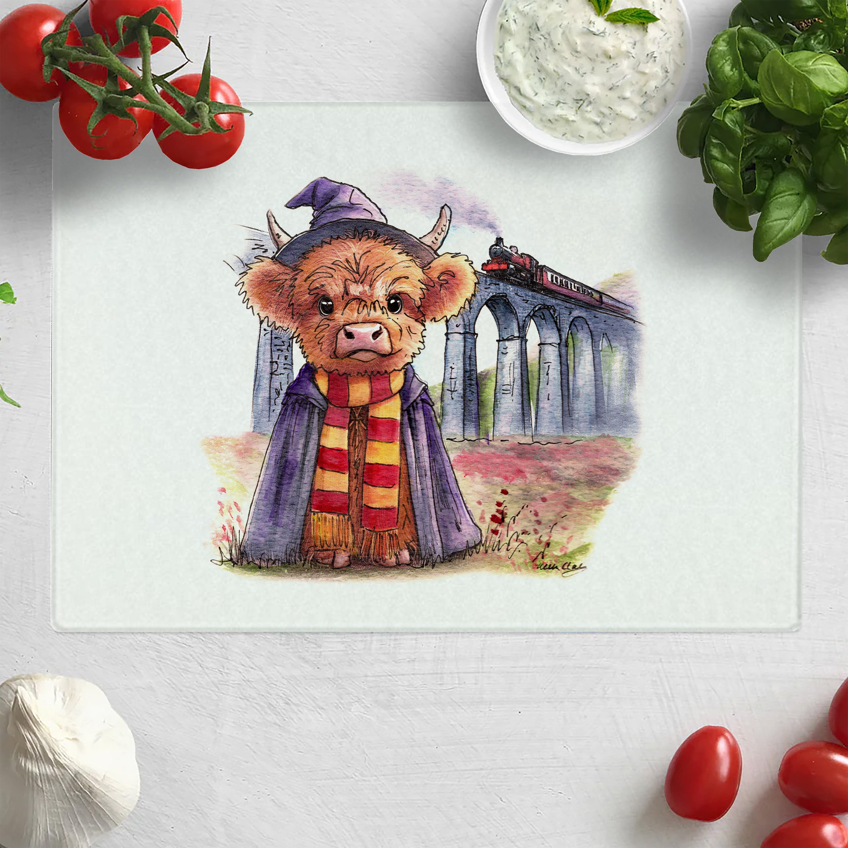 Wee Jacobite Wizard Chopping Board