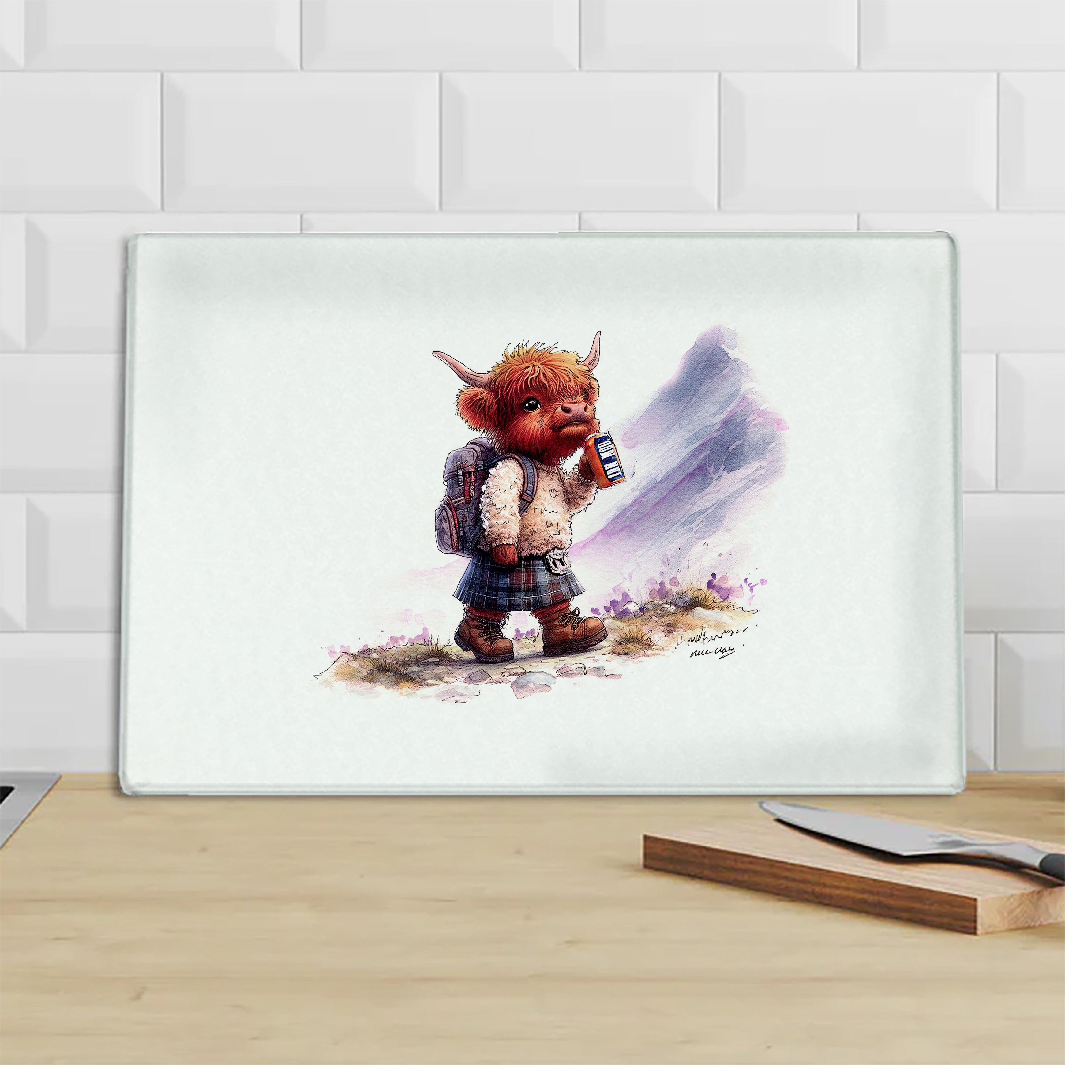 Wee Munro Moo Chopping Board