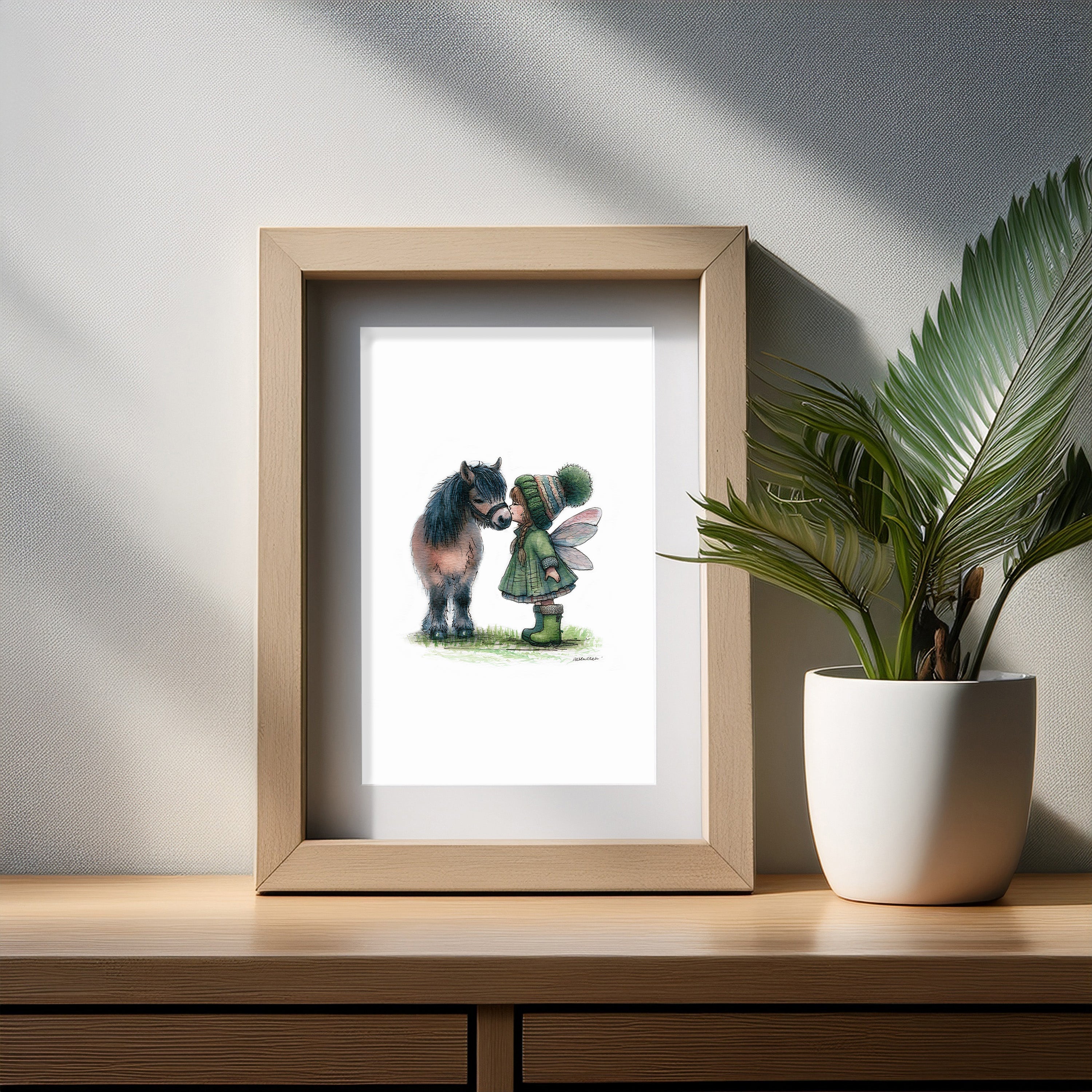 Wee Pony Art Print