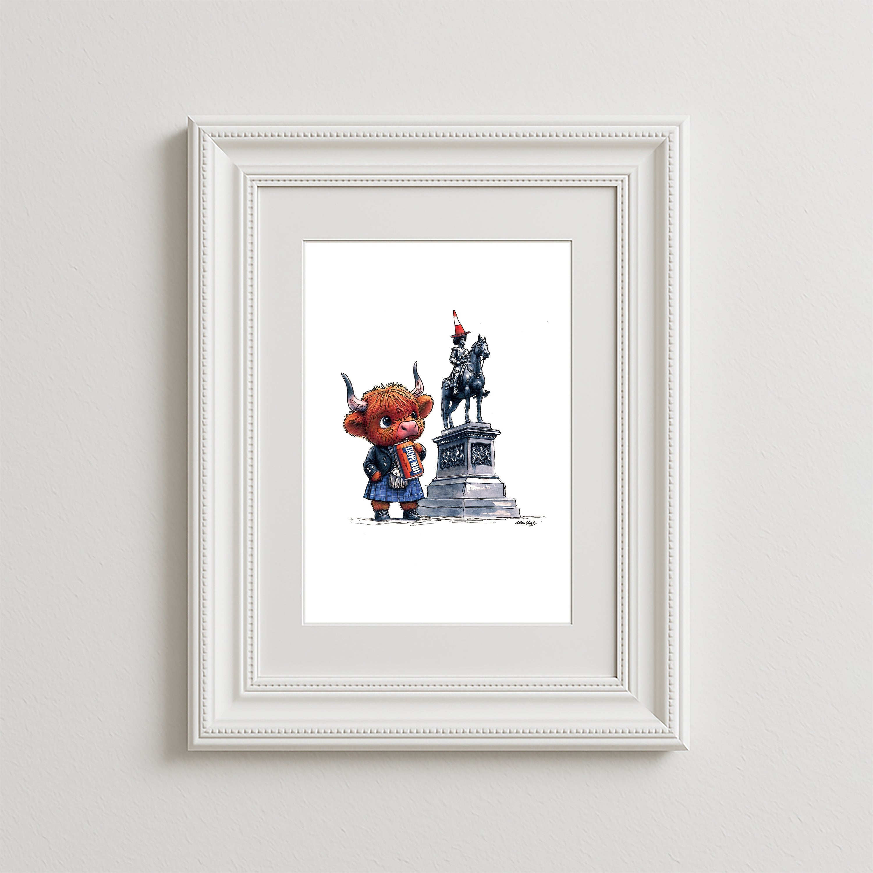 Wee Rebel Art Print