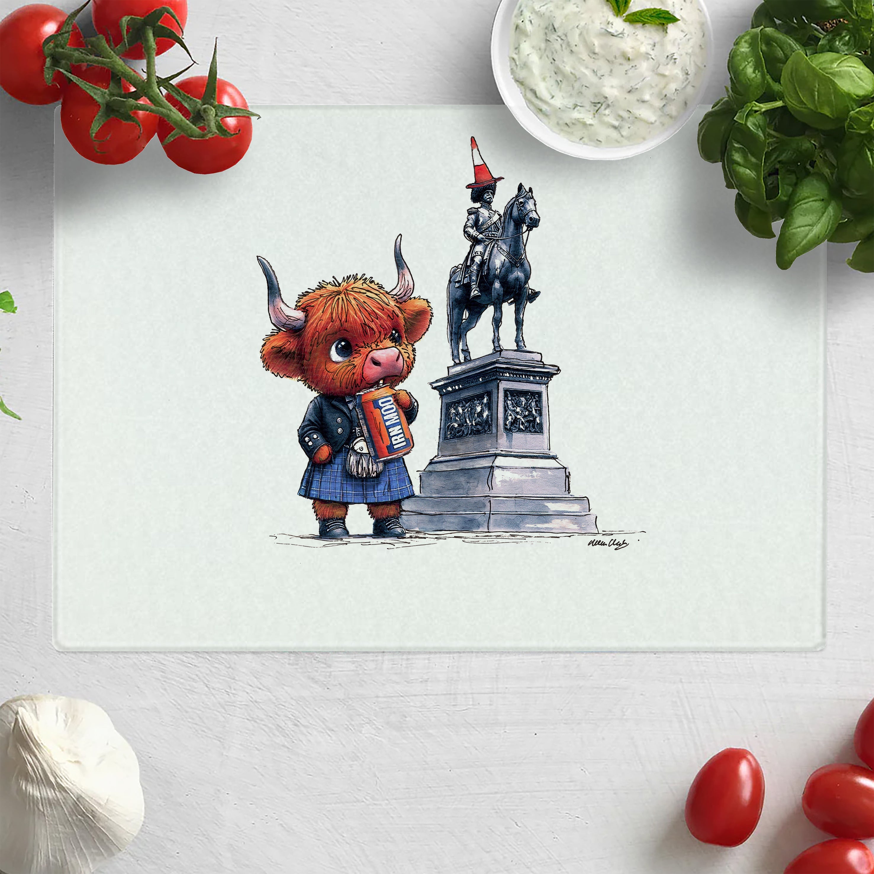Wee Rebel Chopping Board
