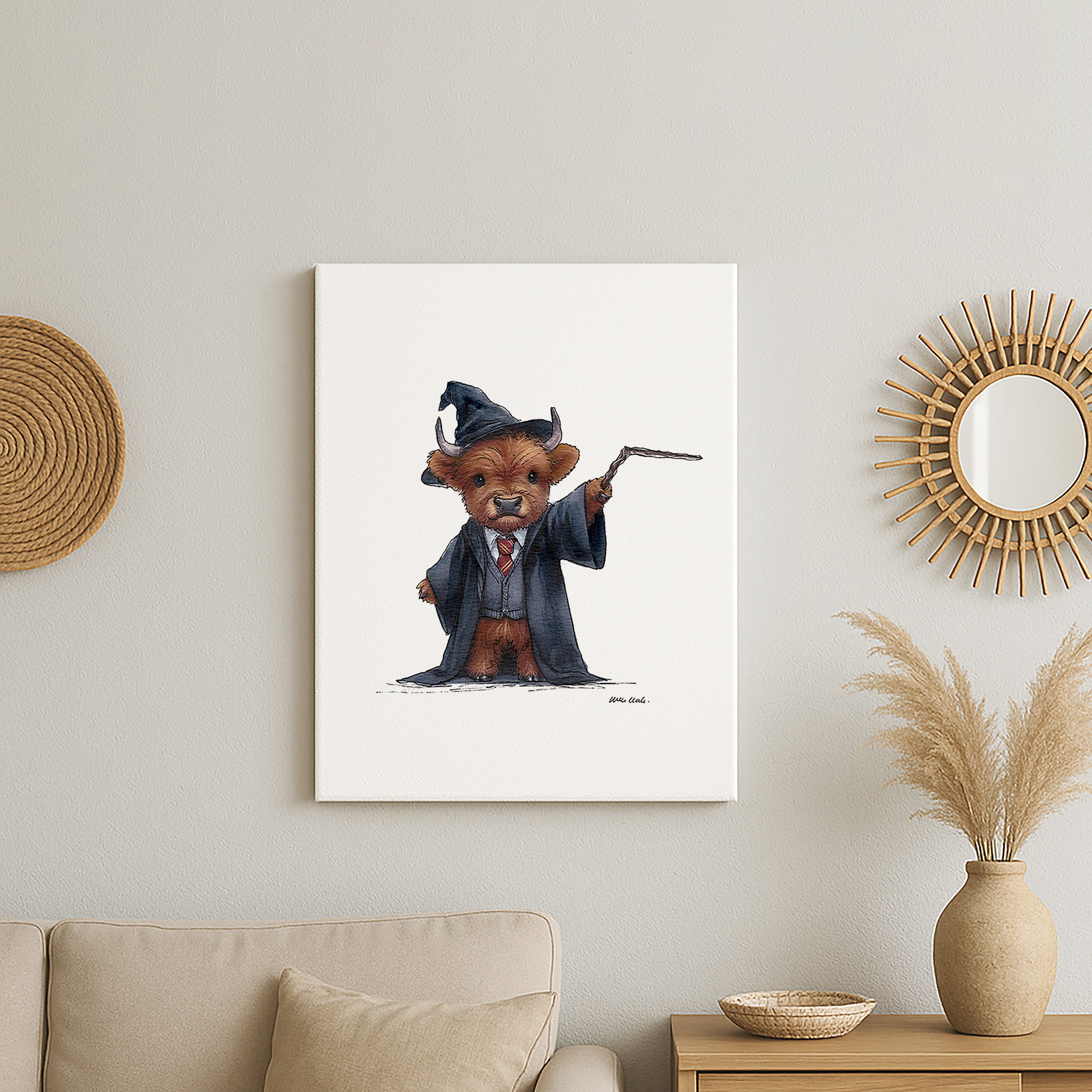 Wee Ron Canvas