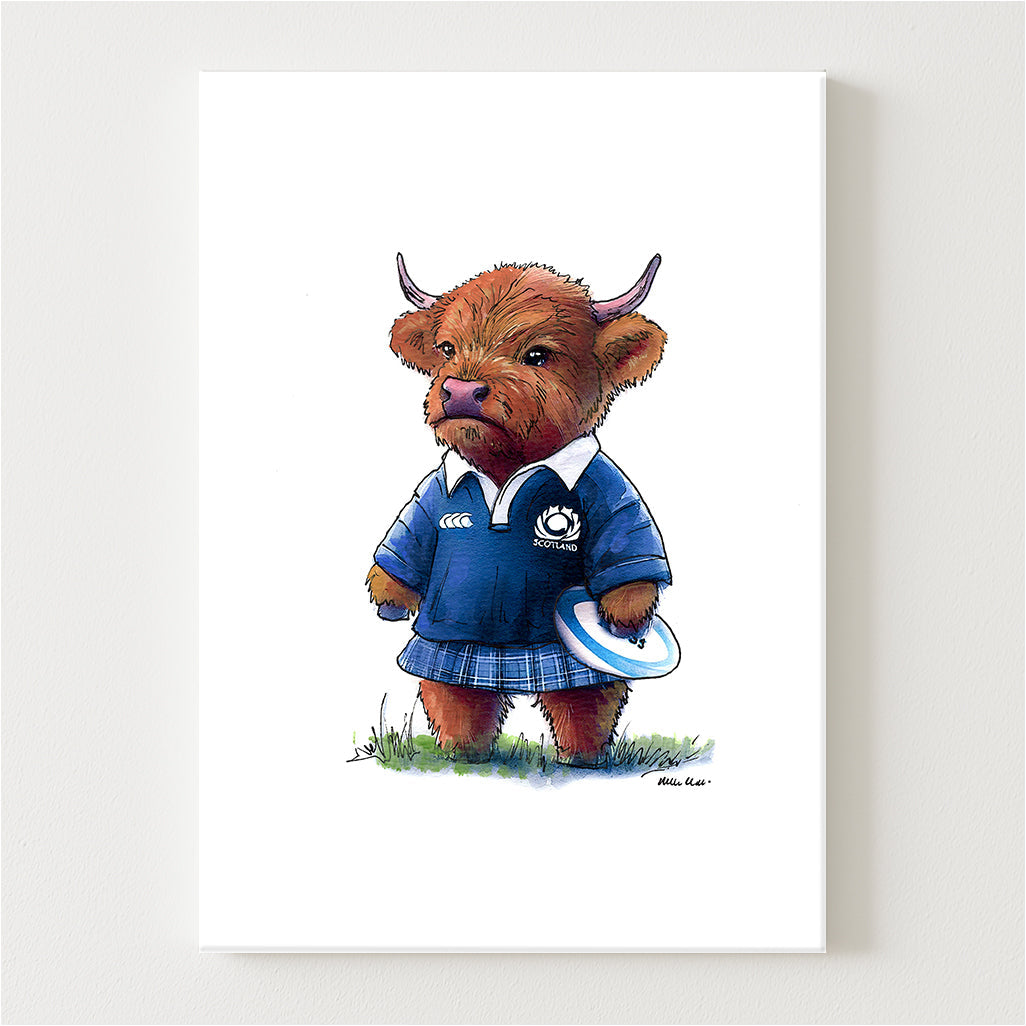 Wee Scotlands Pride Canvas