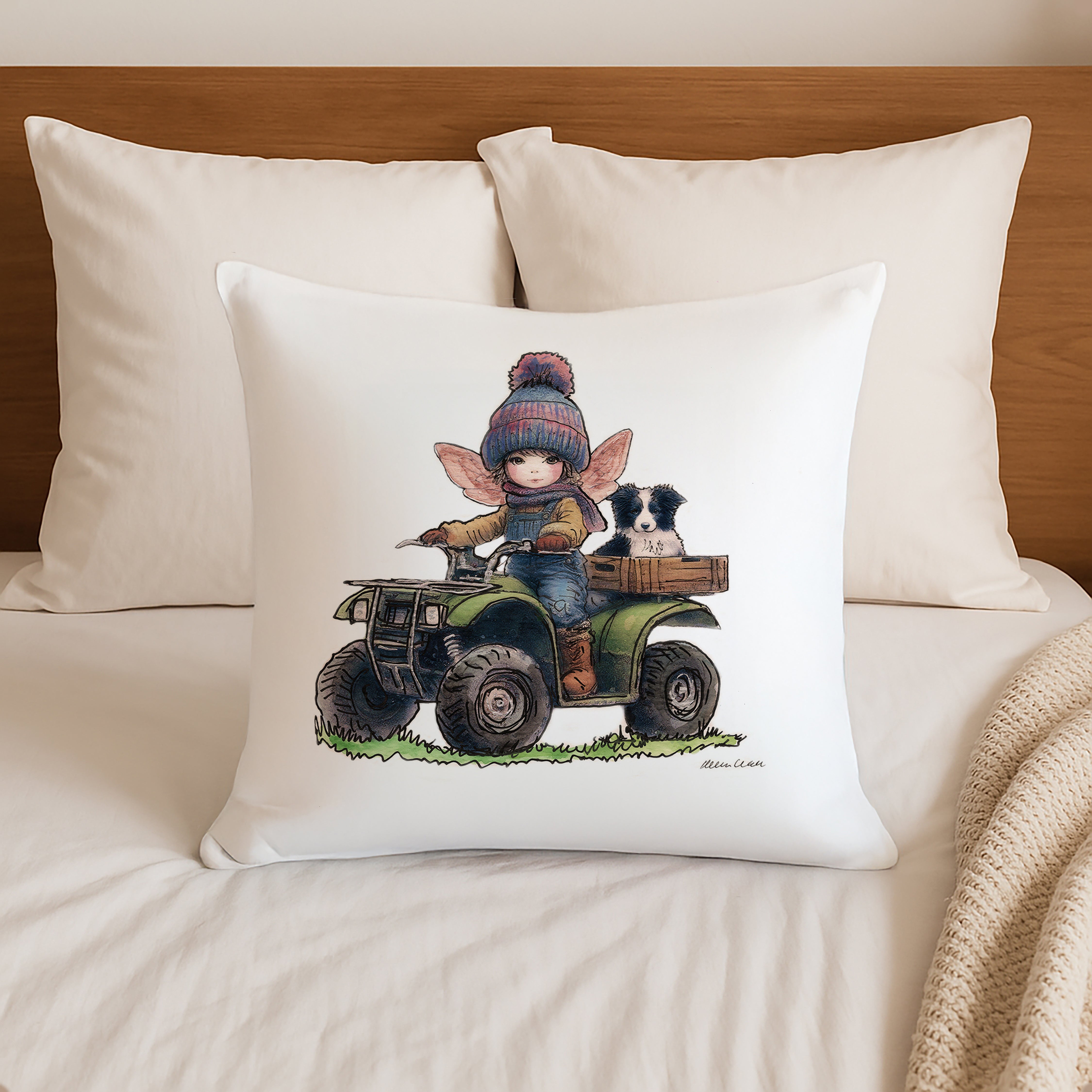Wee Shepherdess Cushion