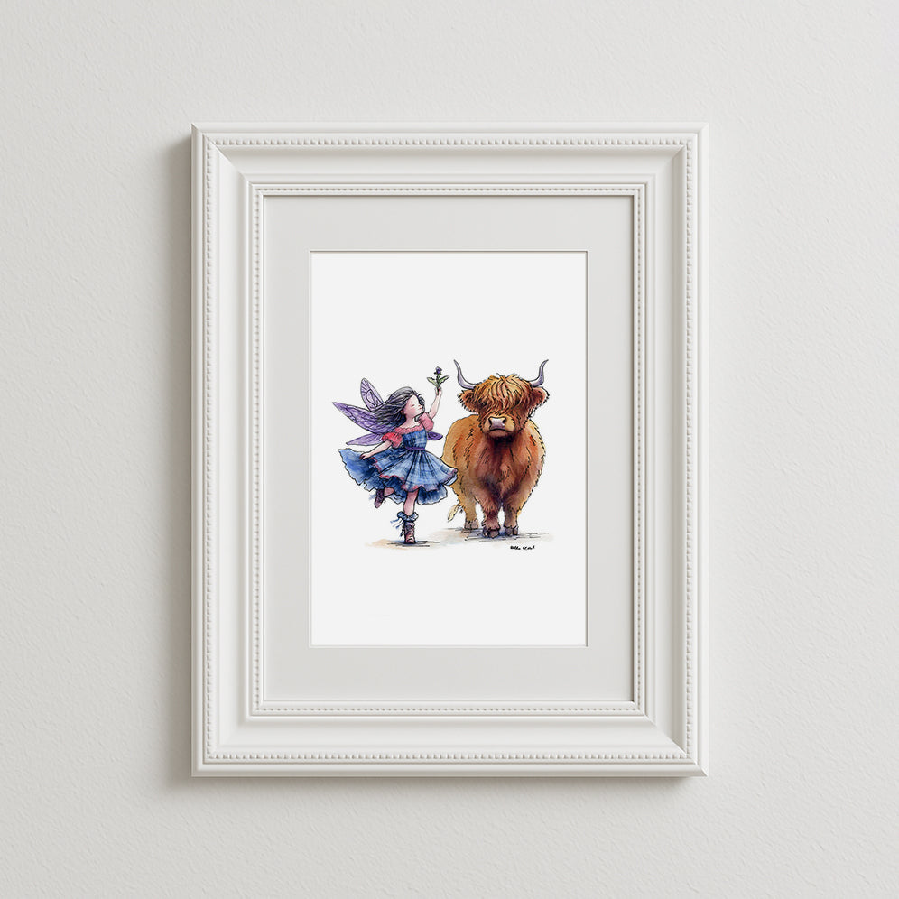 Wee Showoff Art Print