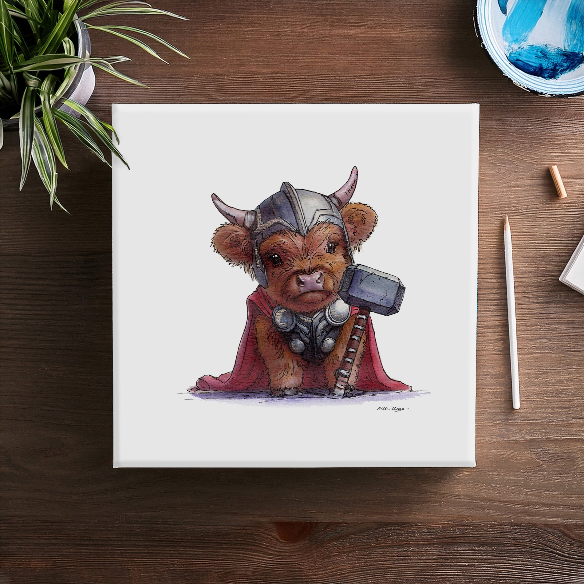 Wee Thor Canvas