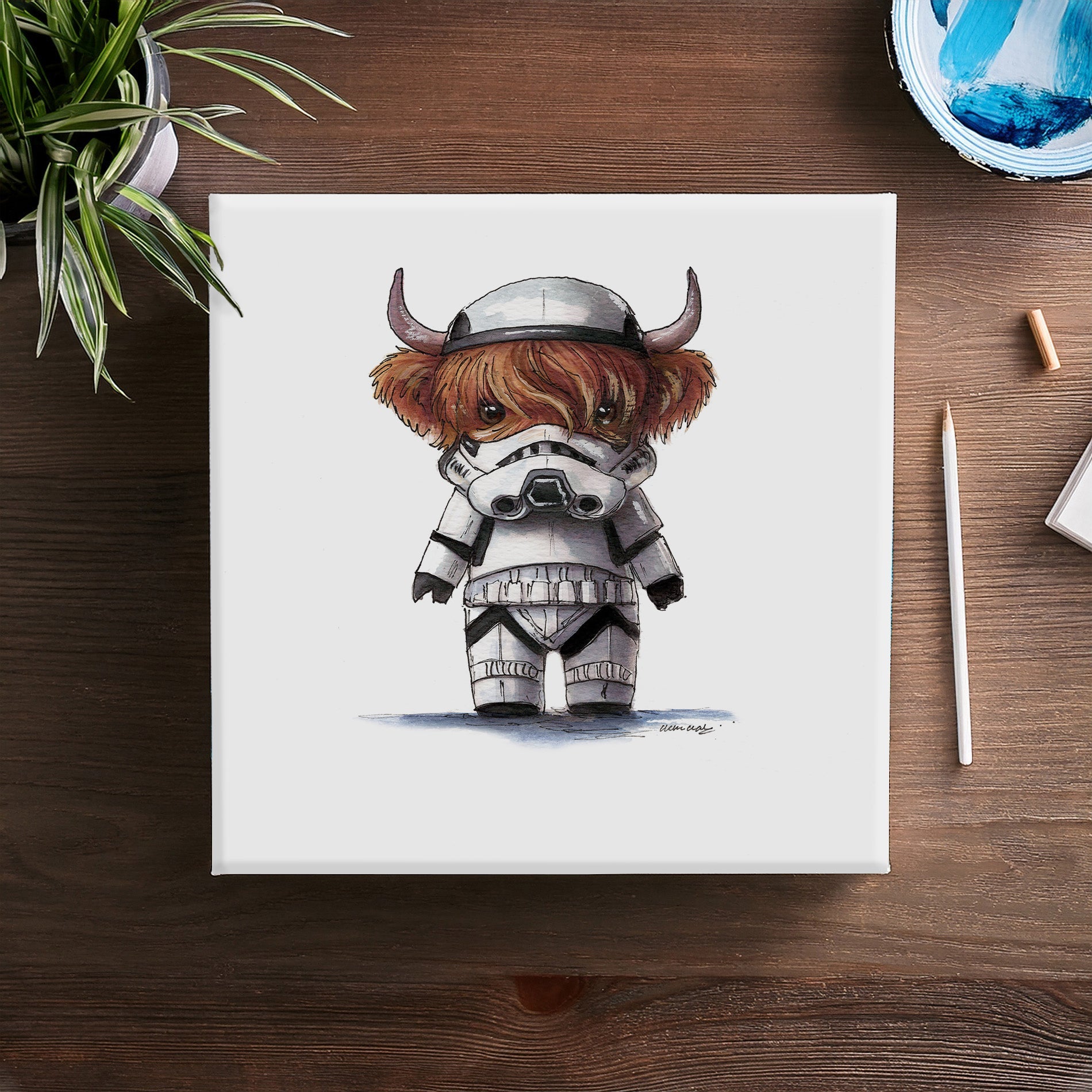 Wee Trooper Canvas