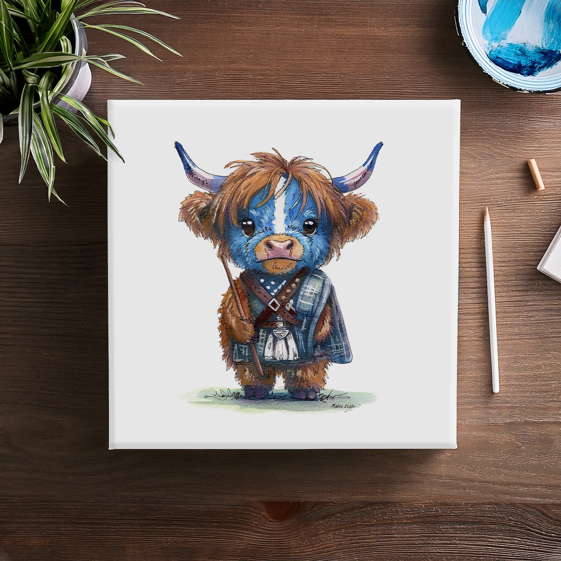 Wee Wallace Canvas