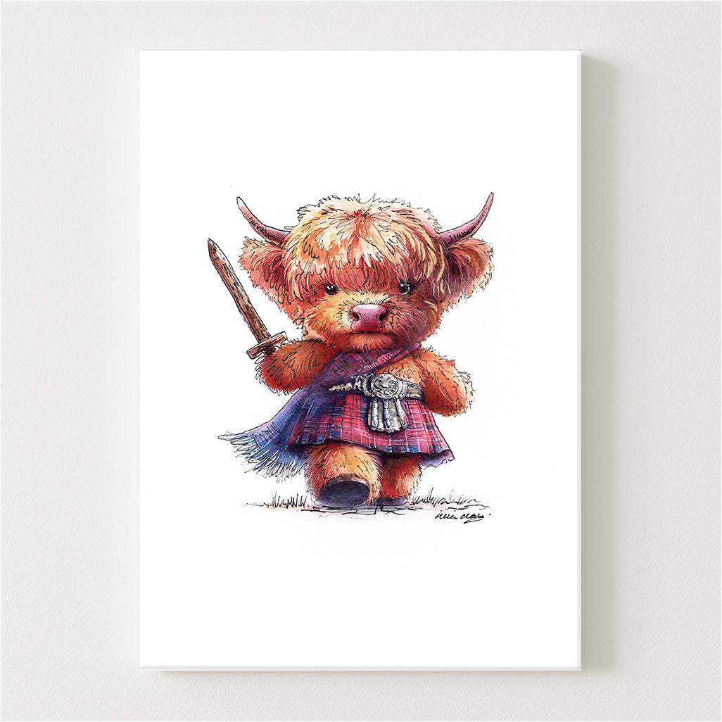 Wee William Canvas