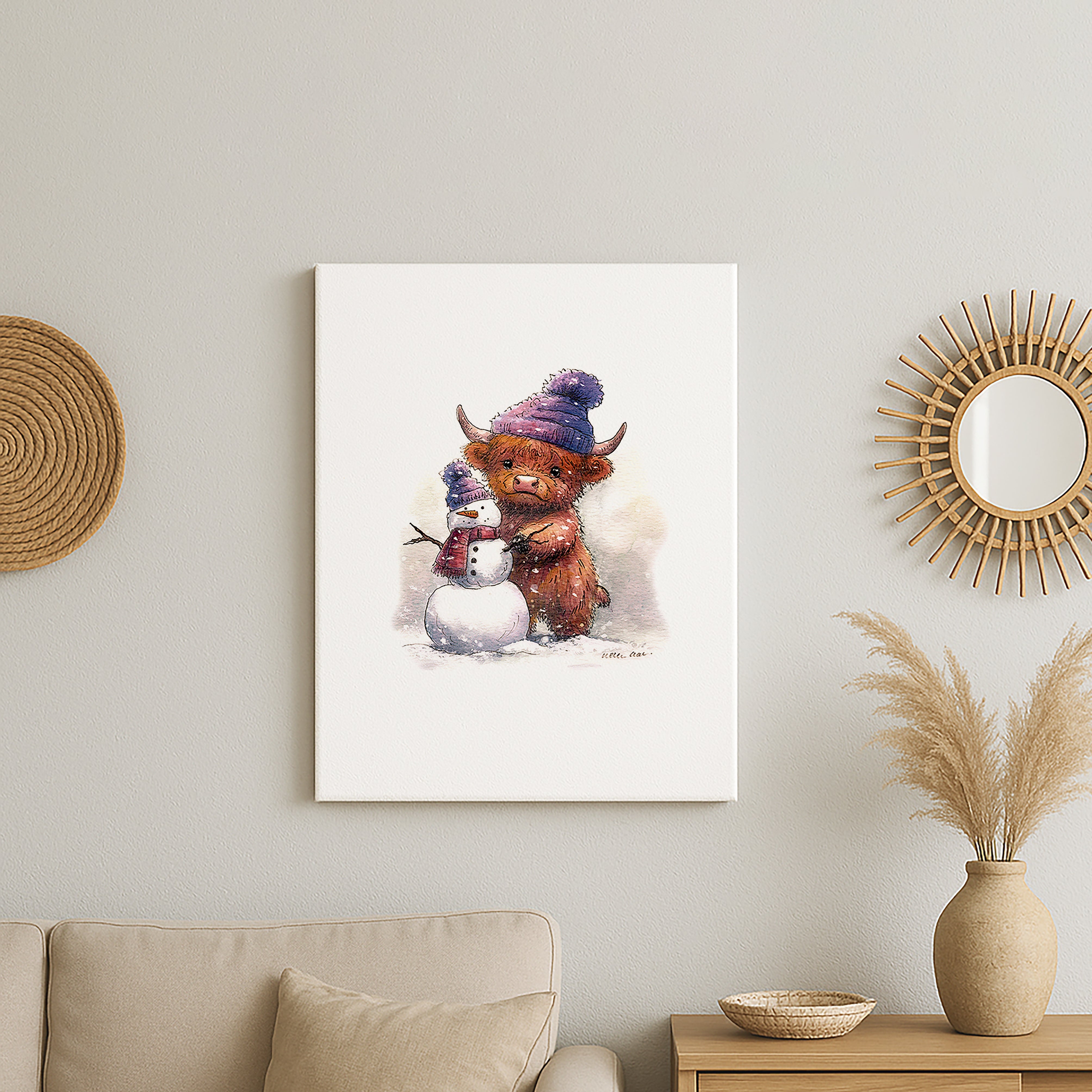 Wee Winter Fun Canvas