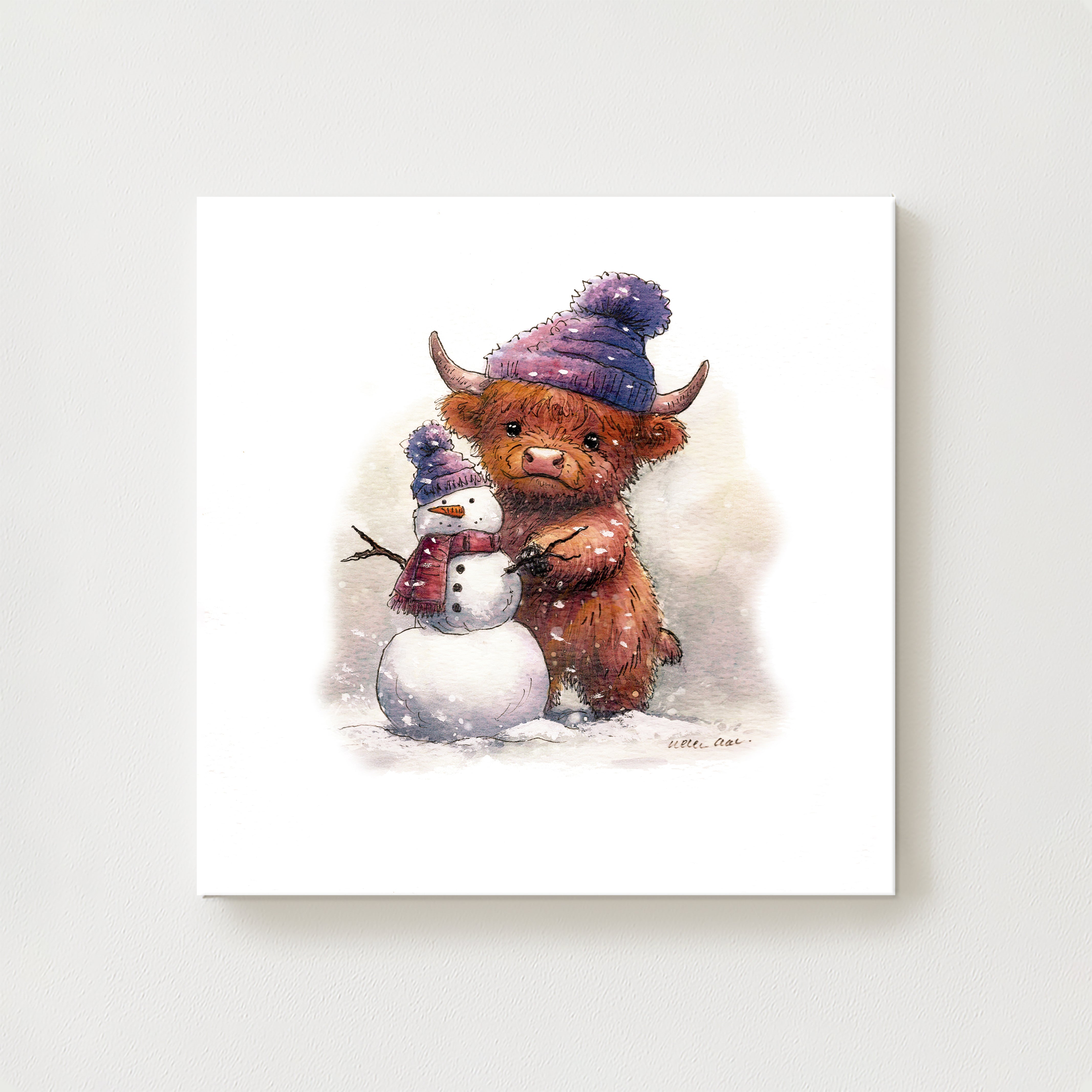 Wee Winter Fun Canvas