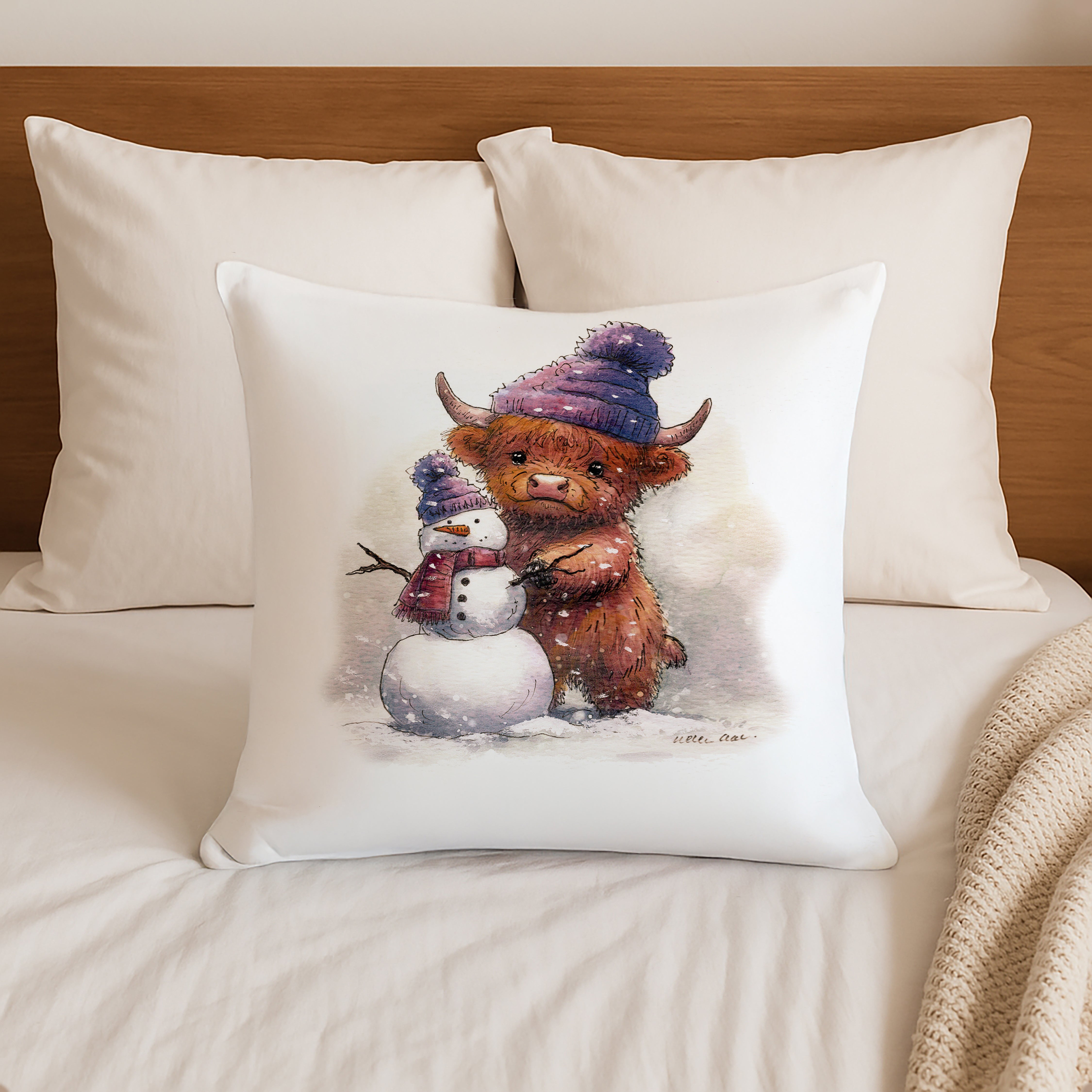 Wee Winter Fun Cushion