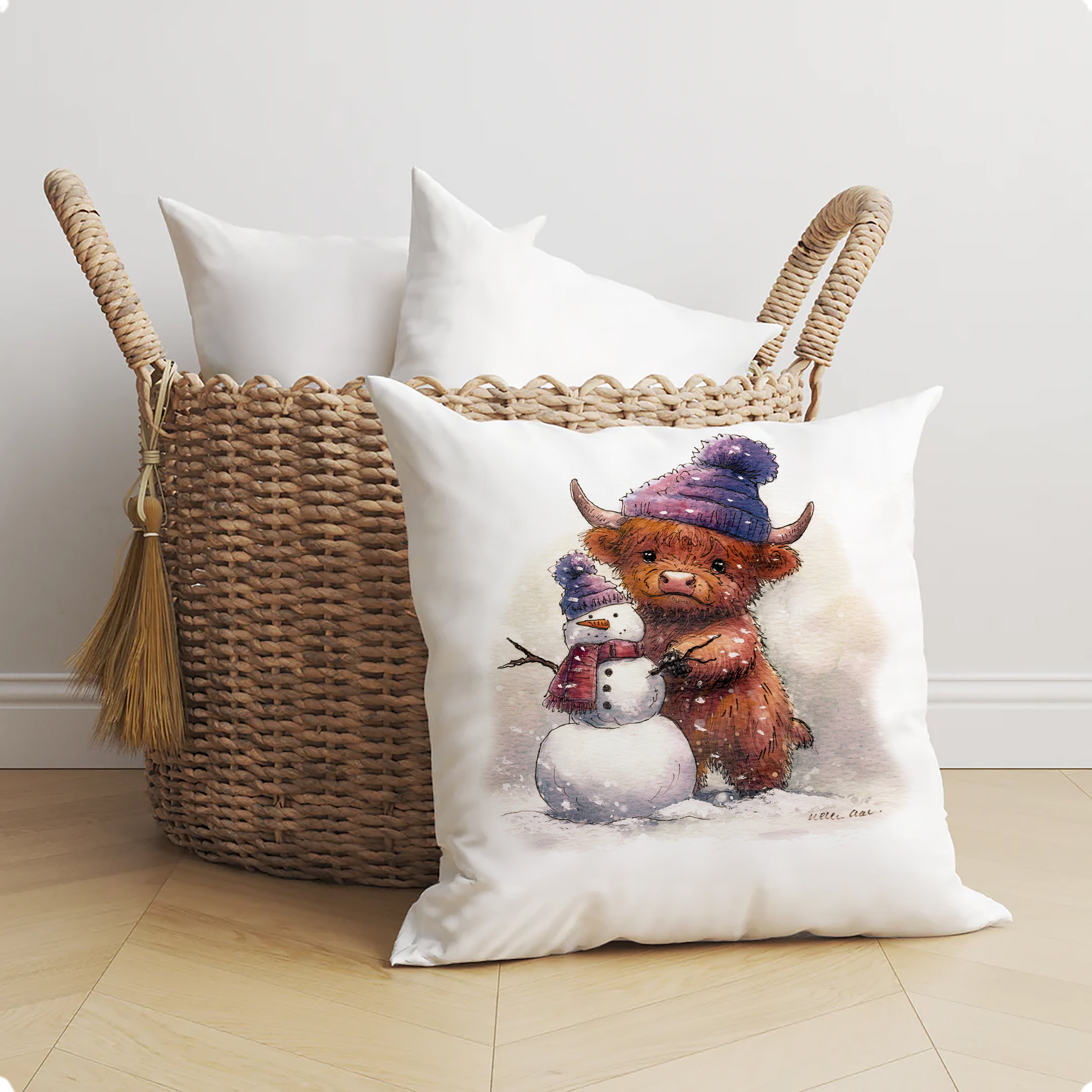 Wee Winter Fun Cushion