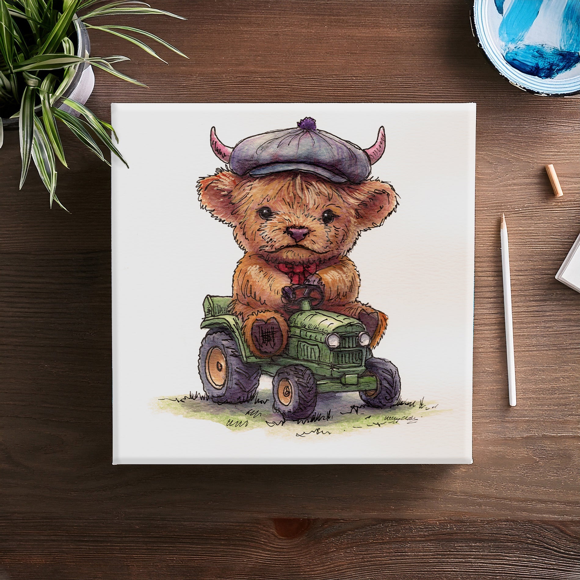 Wee Young Farmer Canvas
