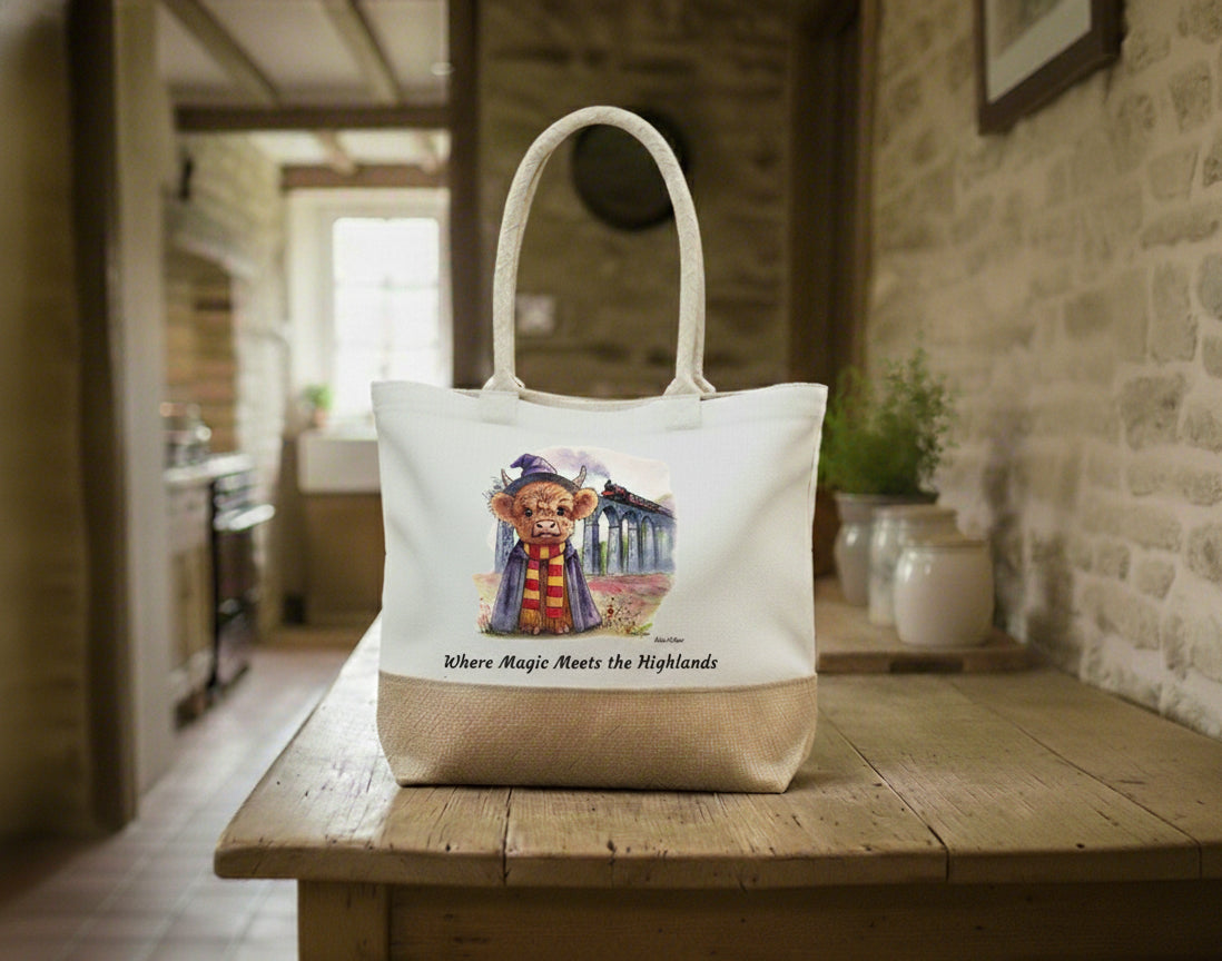 Where Magic Meets the Loch Tote Bag