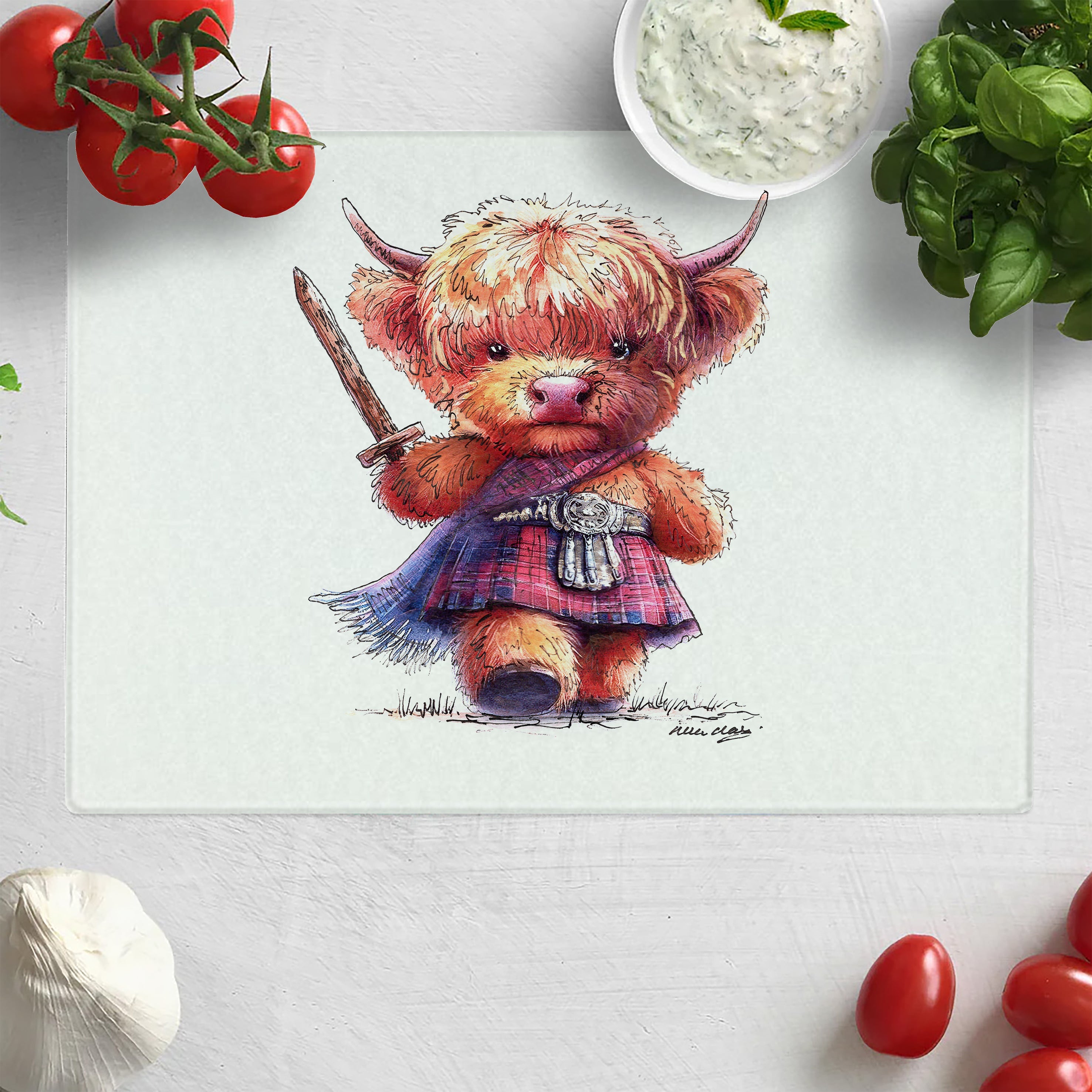Wee William Chopping Board