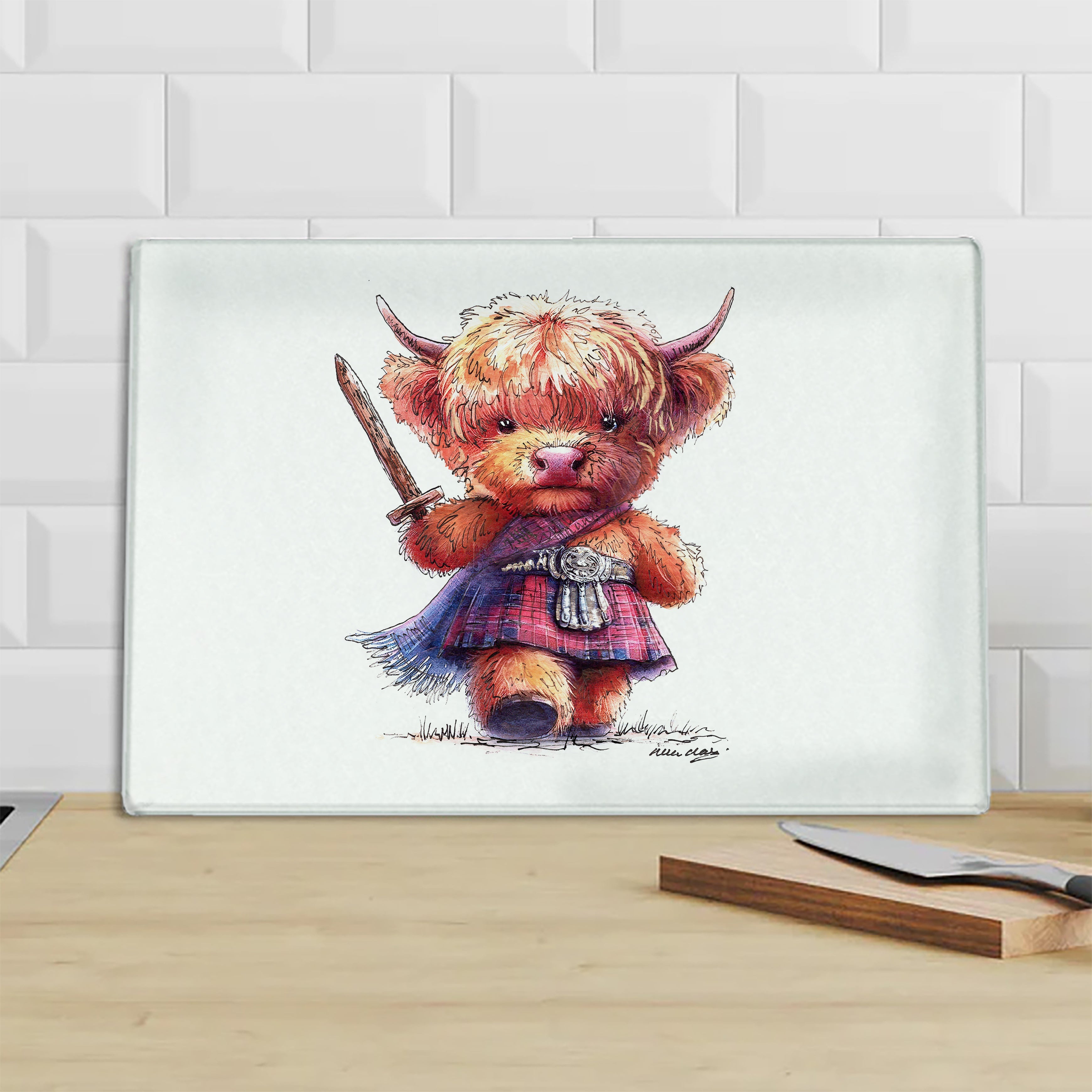Wee William Chopping Board