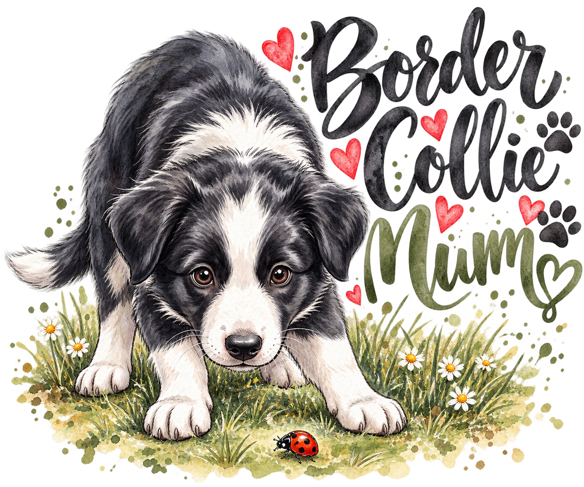The Border Collie Mum Tote Bag