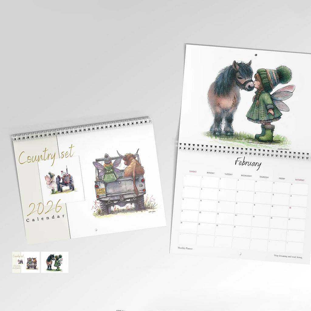 Country Set 2026 Calendar
