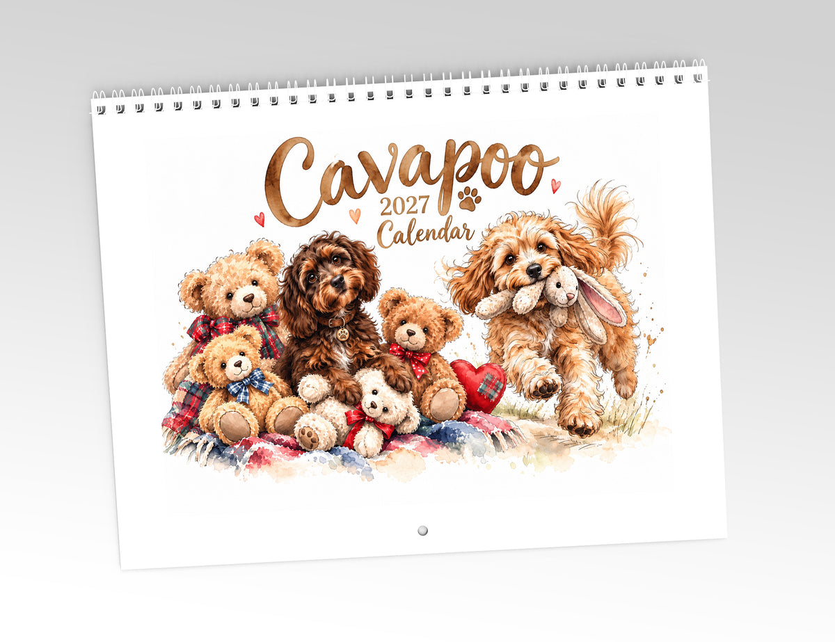 Cavapoo Calendar 2027 Limited Release