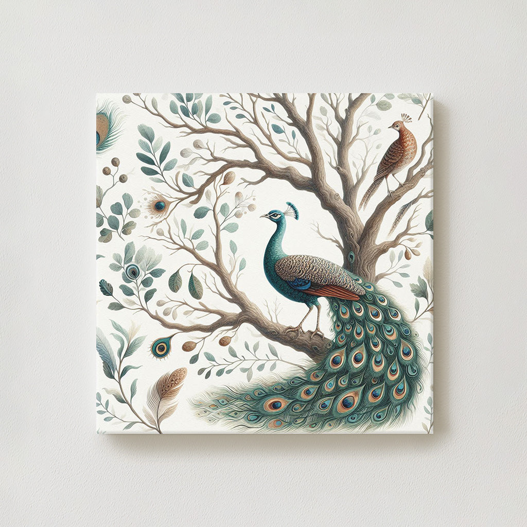 Feathered Tree Canvas
