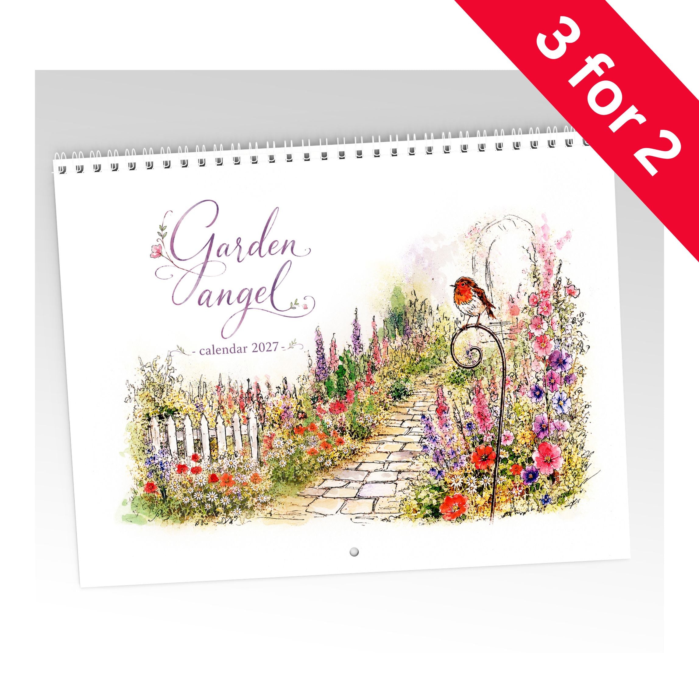 Garden Angel 2027 Calendar Limited Release