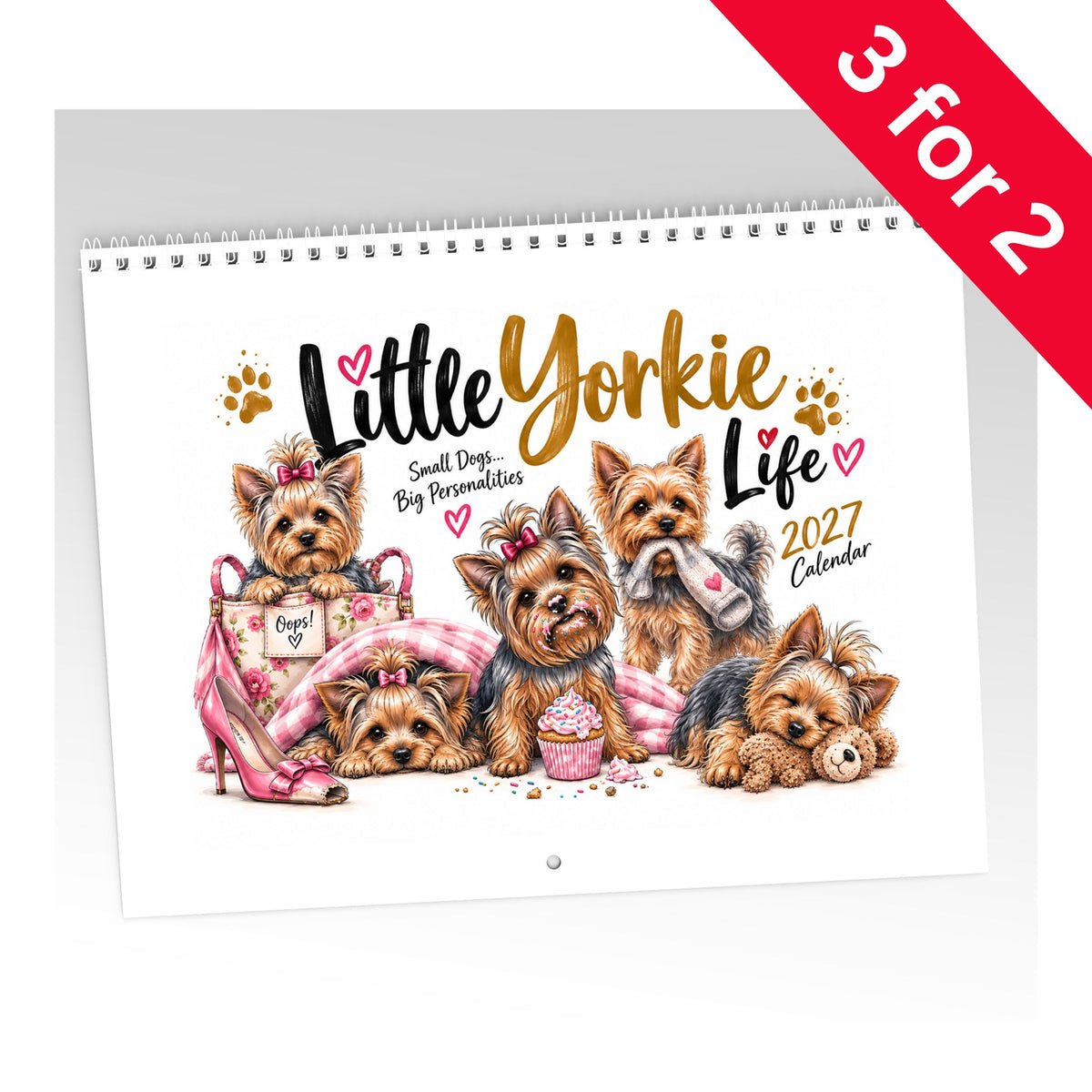 Little Yorkie Life Calendar Limited Release