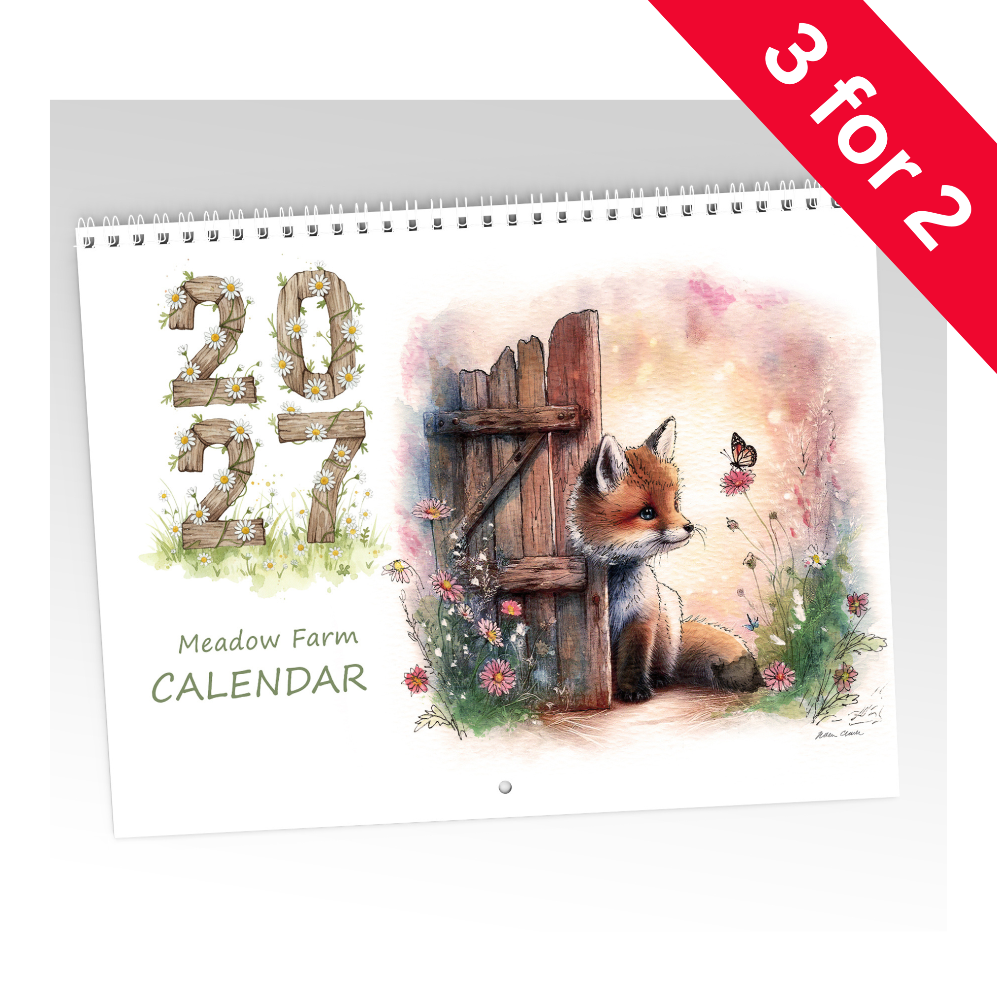 Meadow Farm 2027 Calendar Limited Release