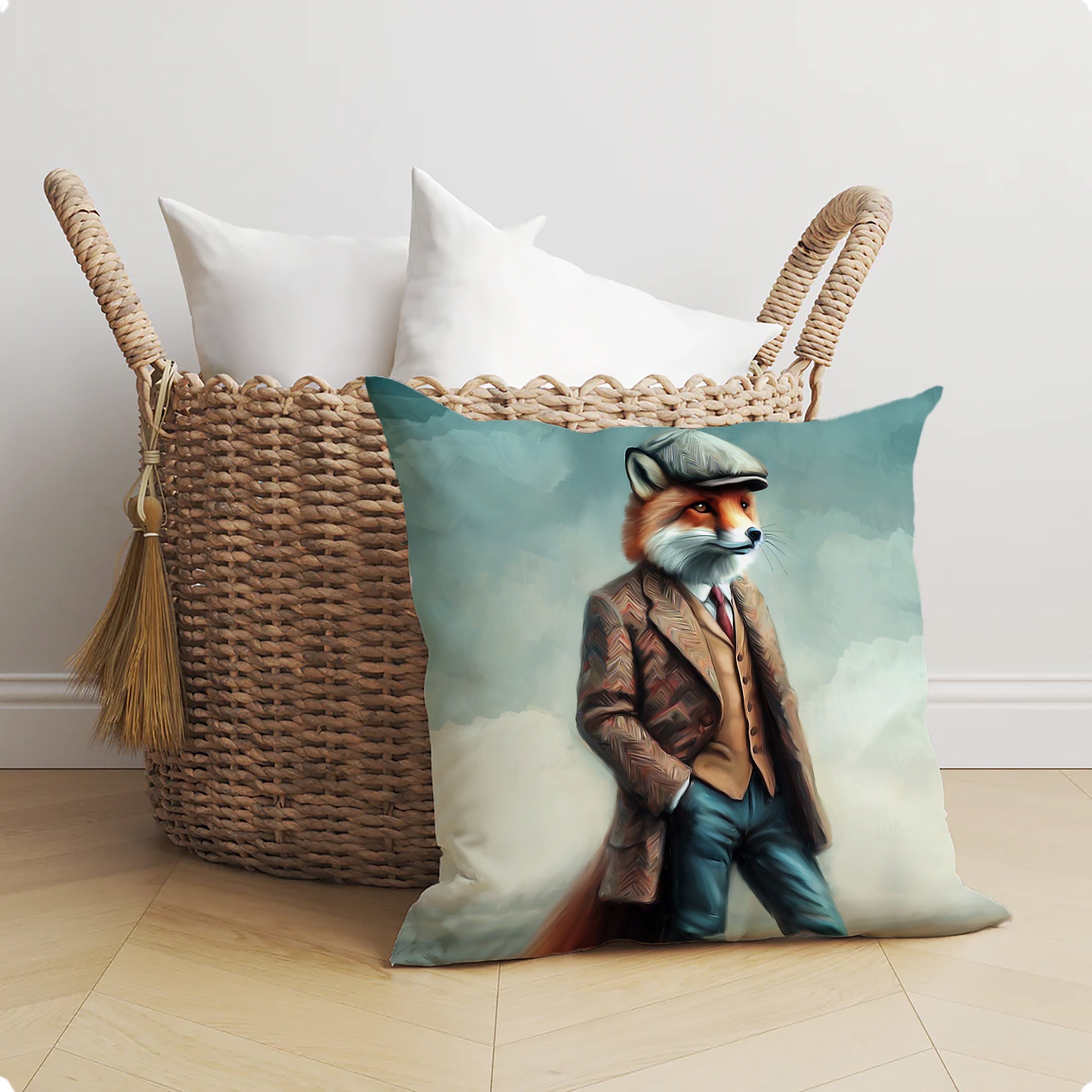 Mr Foxy Cushion