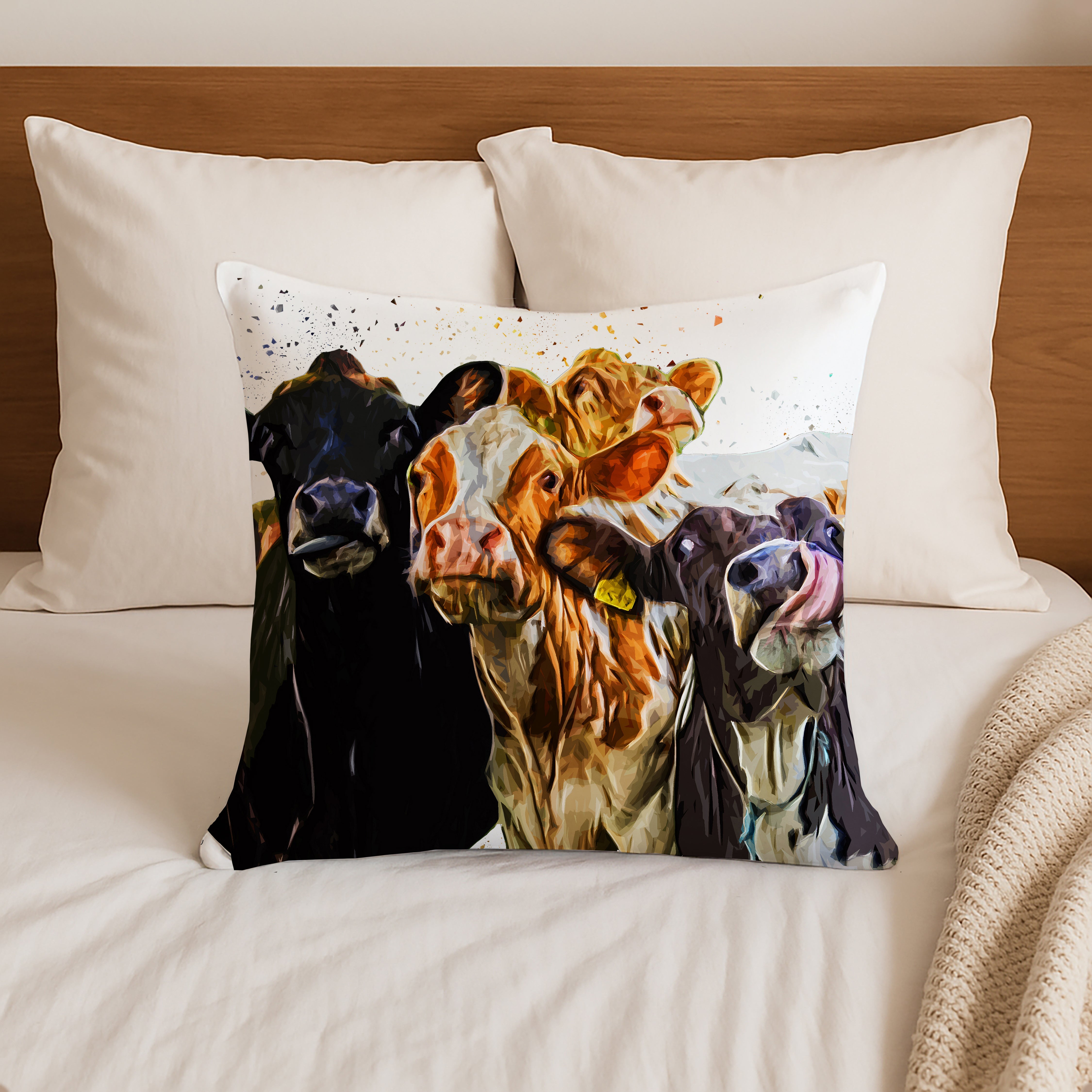 Selfie Cushion – Helen Clark