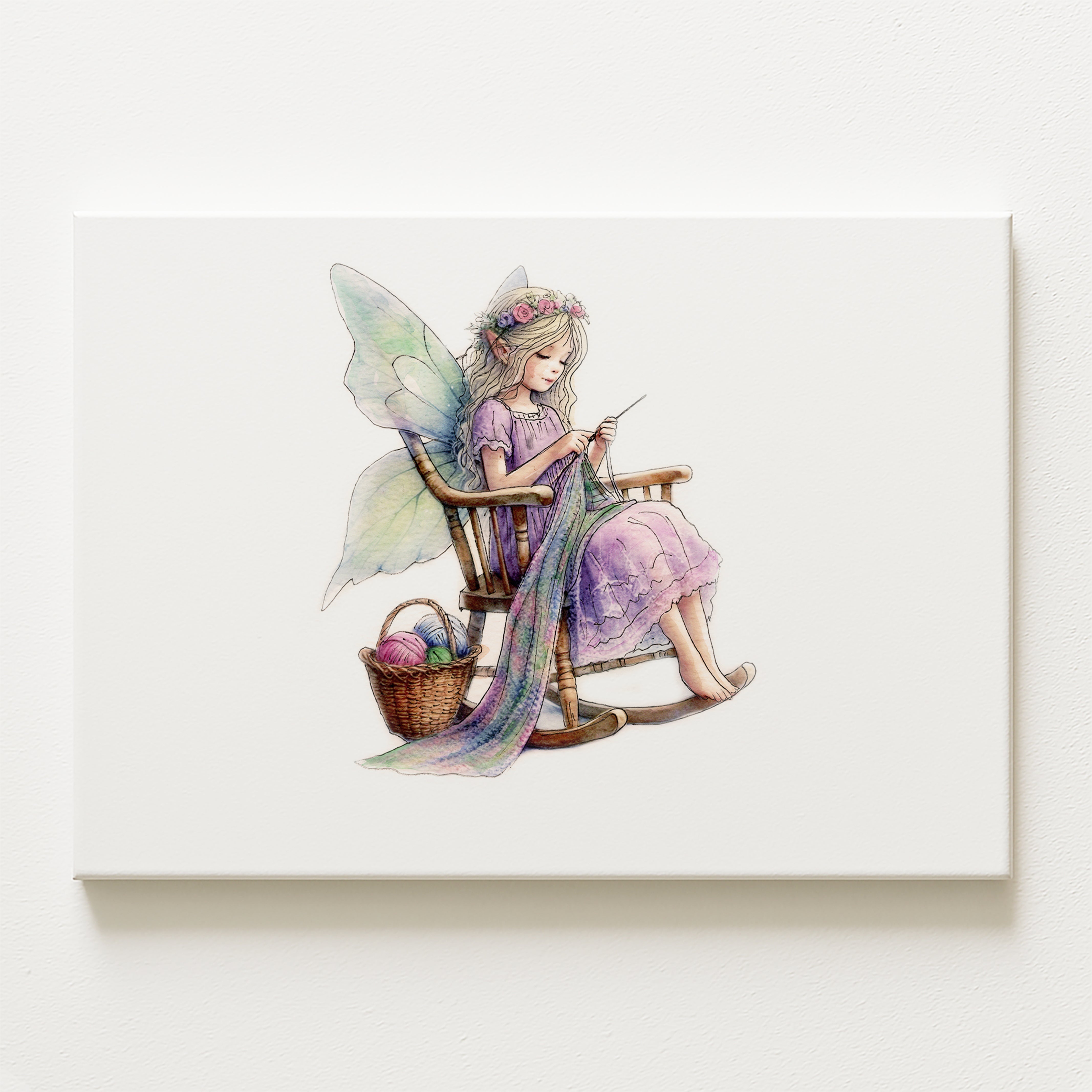 Crafting Crochet Fairy
