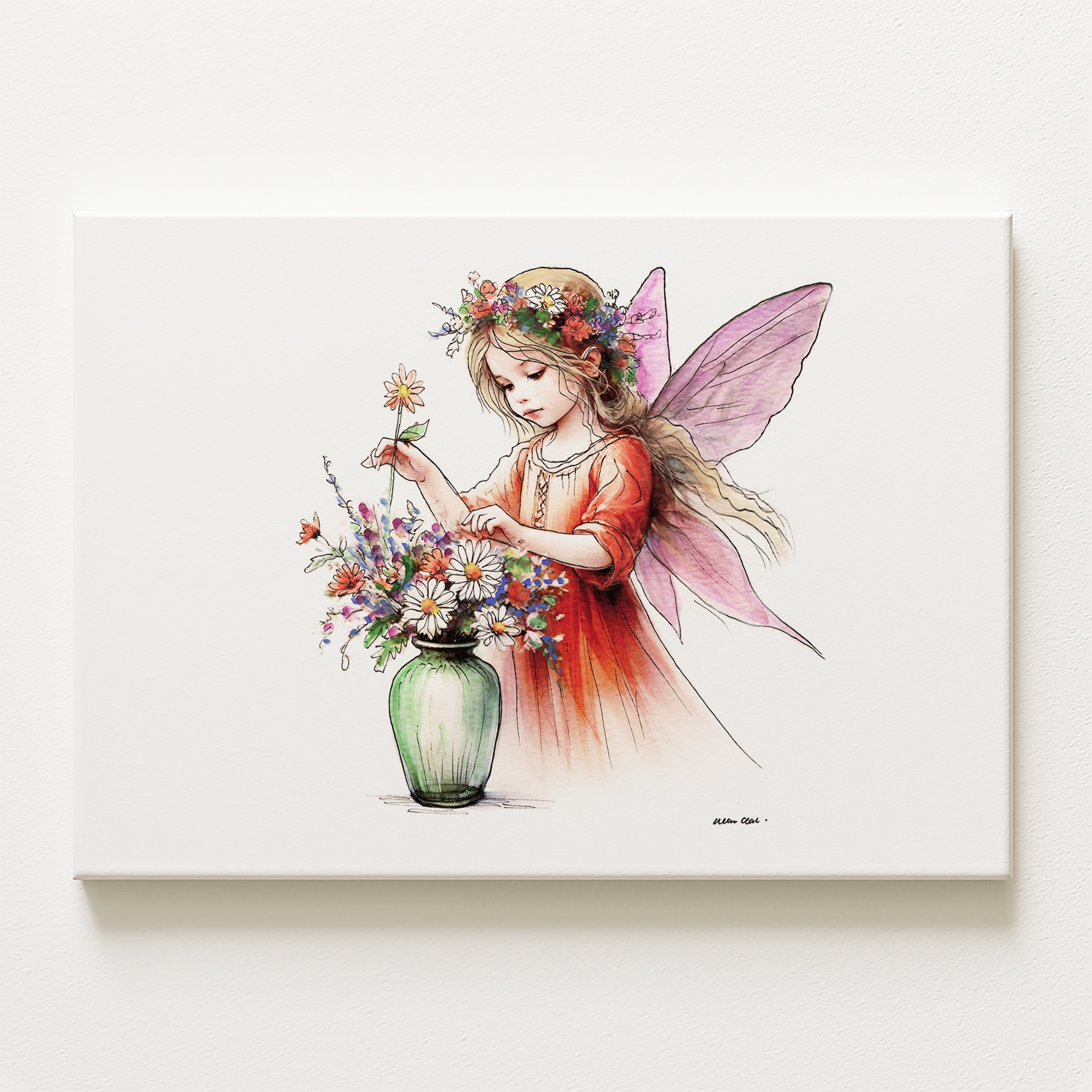 Crafting Flower Arranging Fairy