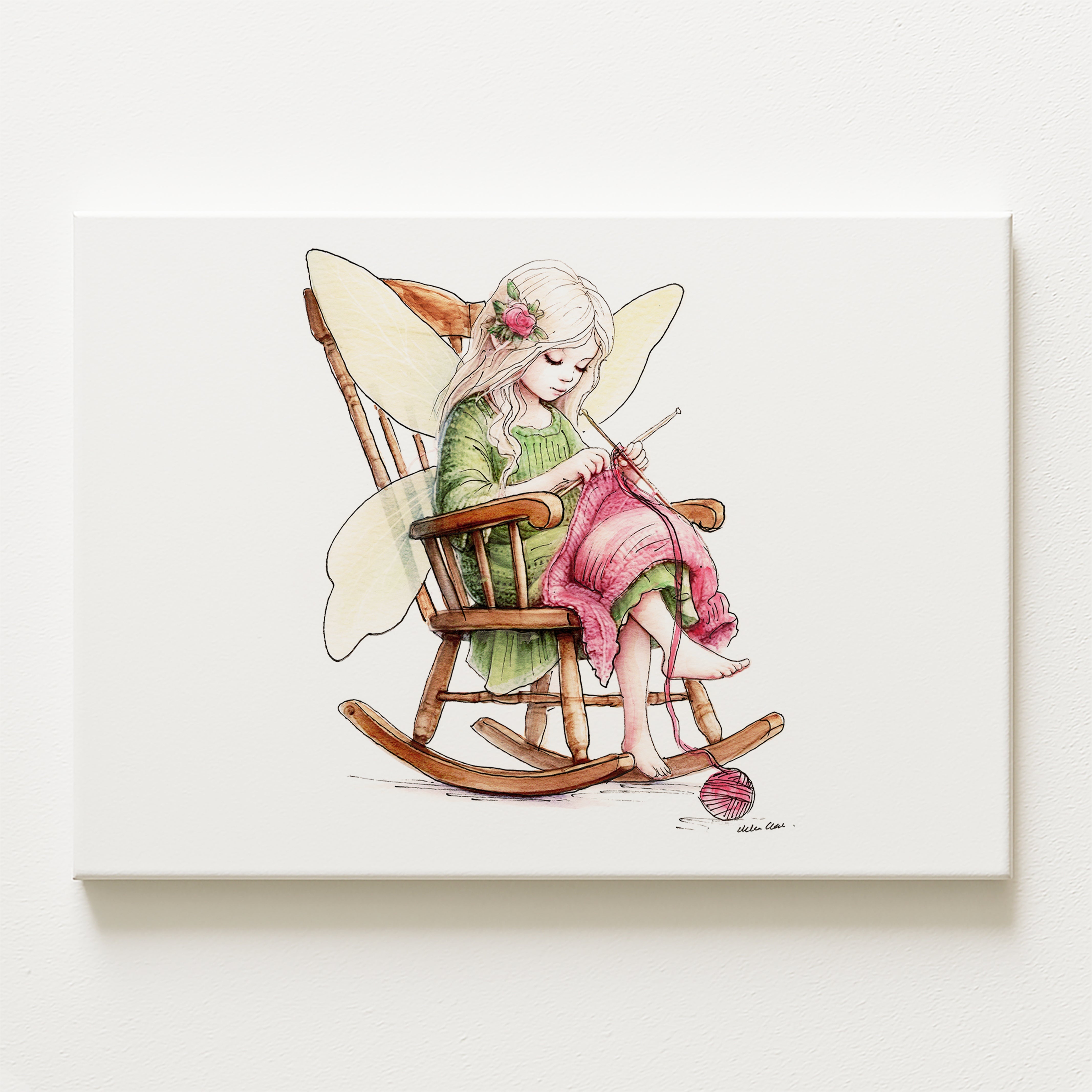 Crafting Knitting Fairy
