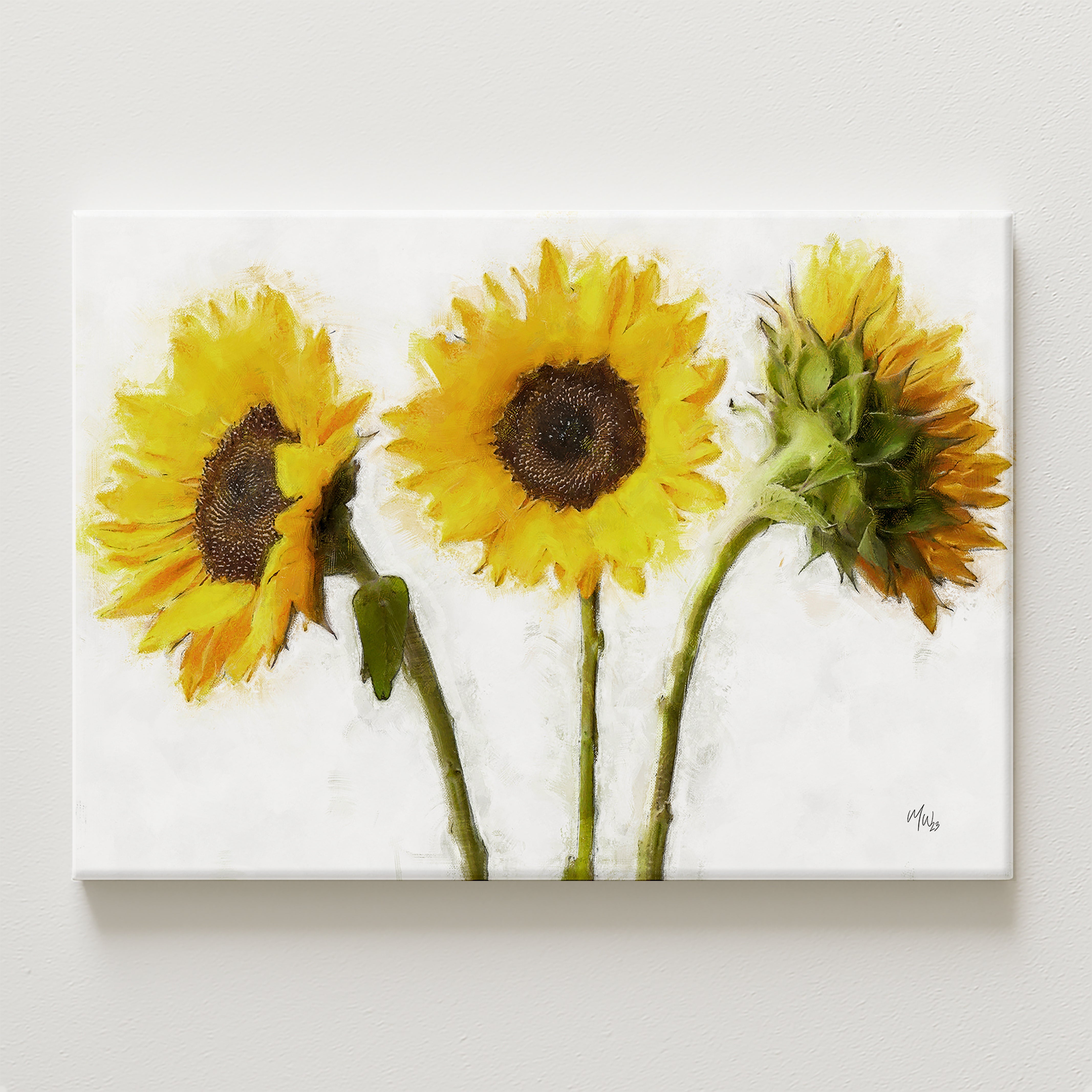 Sunflower Trio