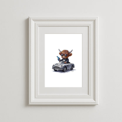 00Moo Art Print
