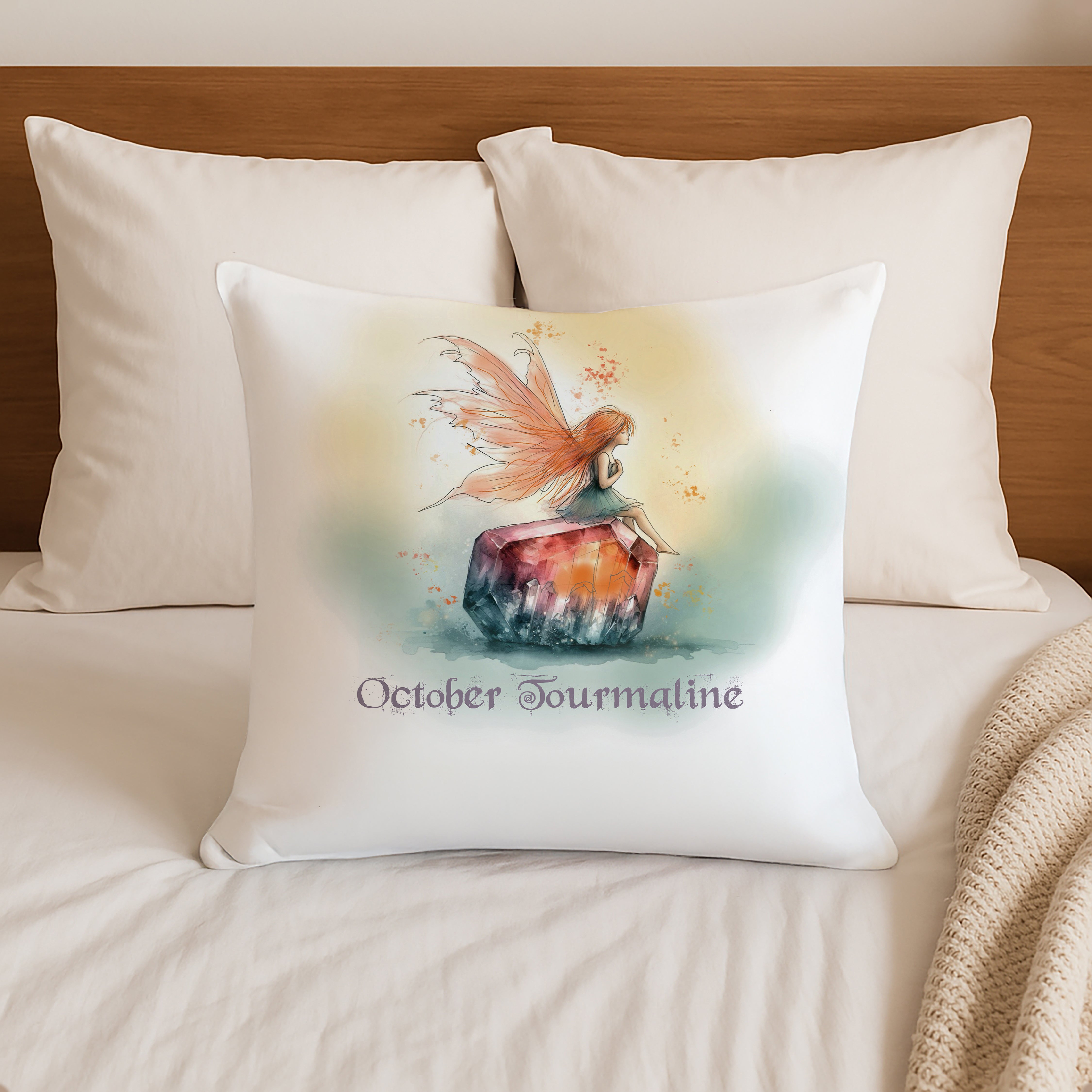 Little Gems October Tourmaline Cushion