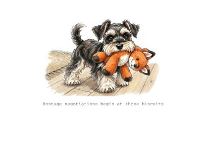 Miniature Schnuazer Calendar Limited Release