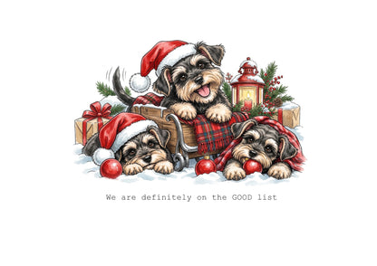 Miniature Schnuazer Calendar Limited Release