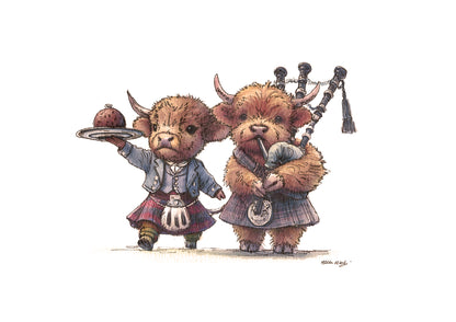 Wee Scottish Moos 2026 Calendar